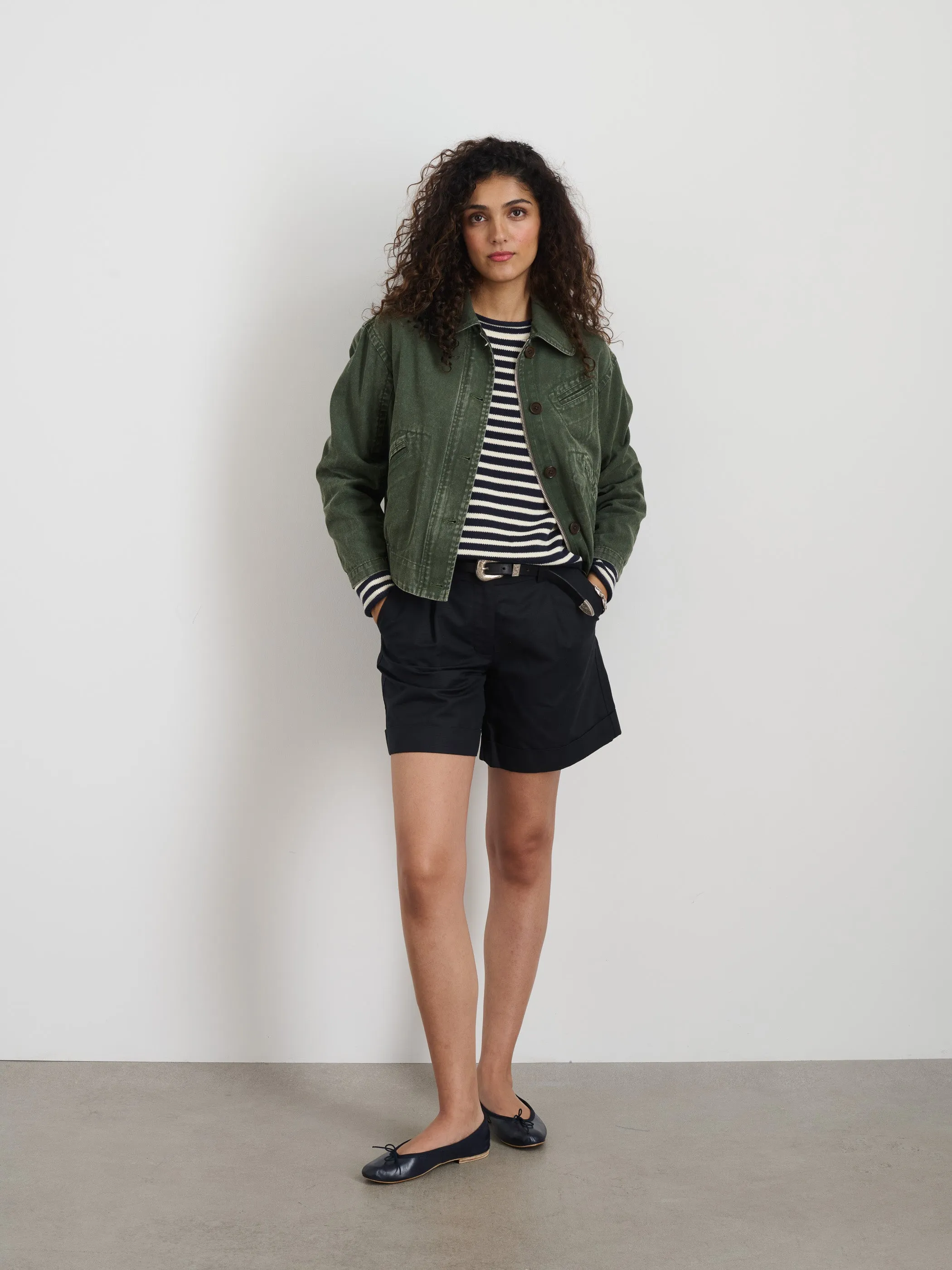 9th Street Jacket in Cotton Twill