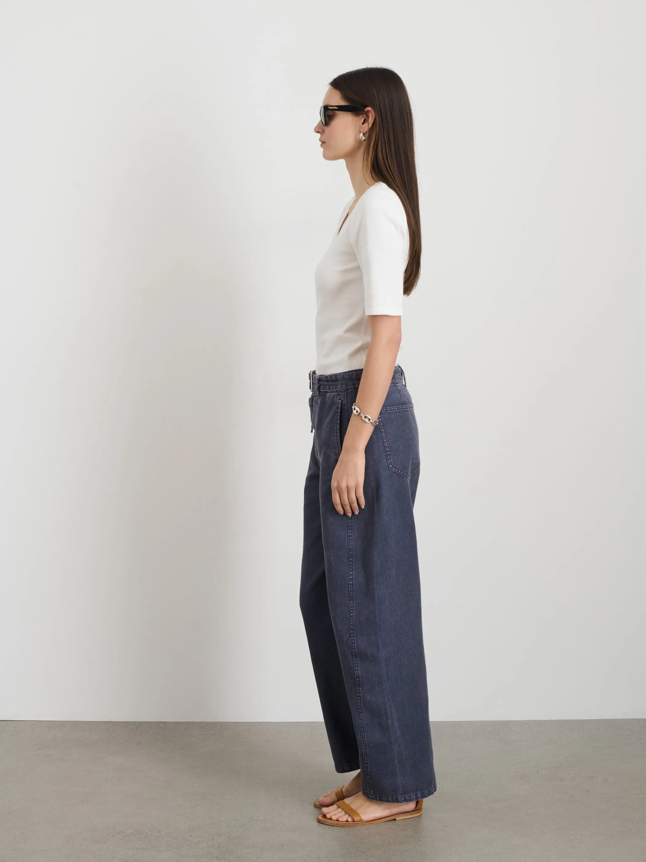 9th Street Pant in Cotton Twill