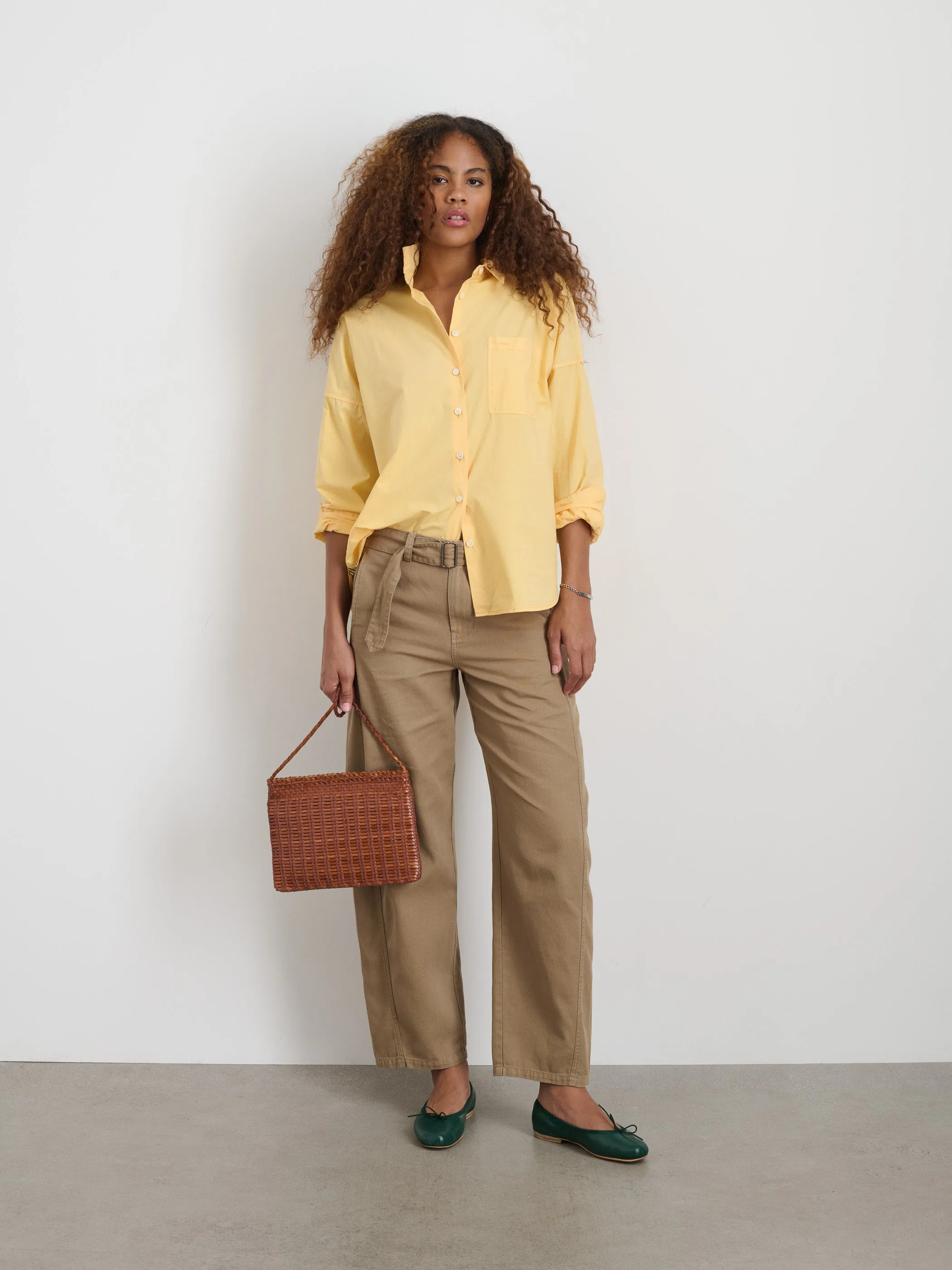 9th Street Pant in Cotton Twill