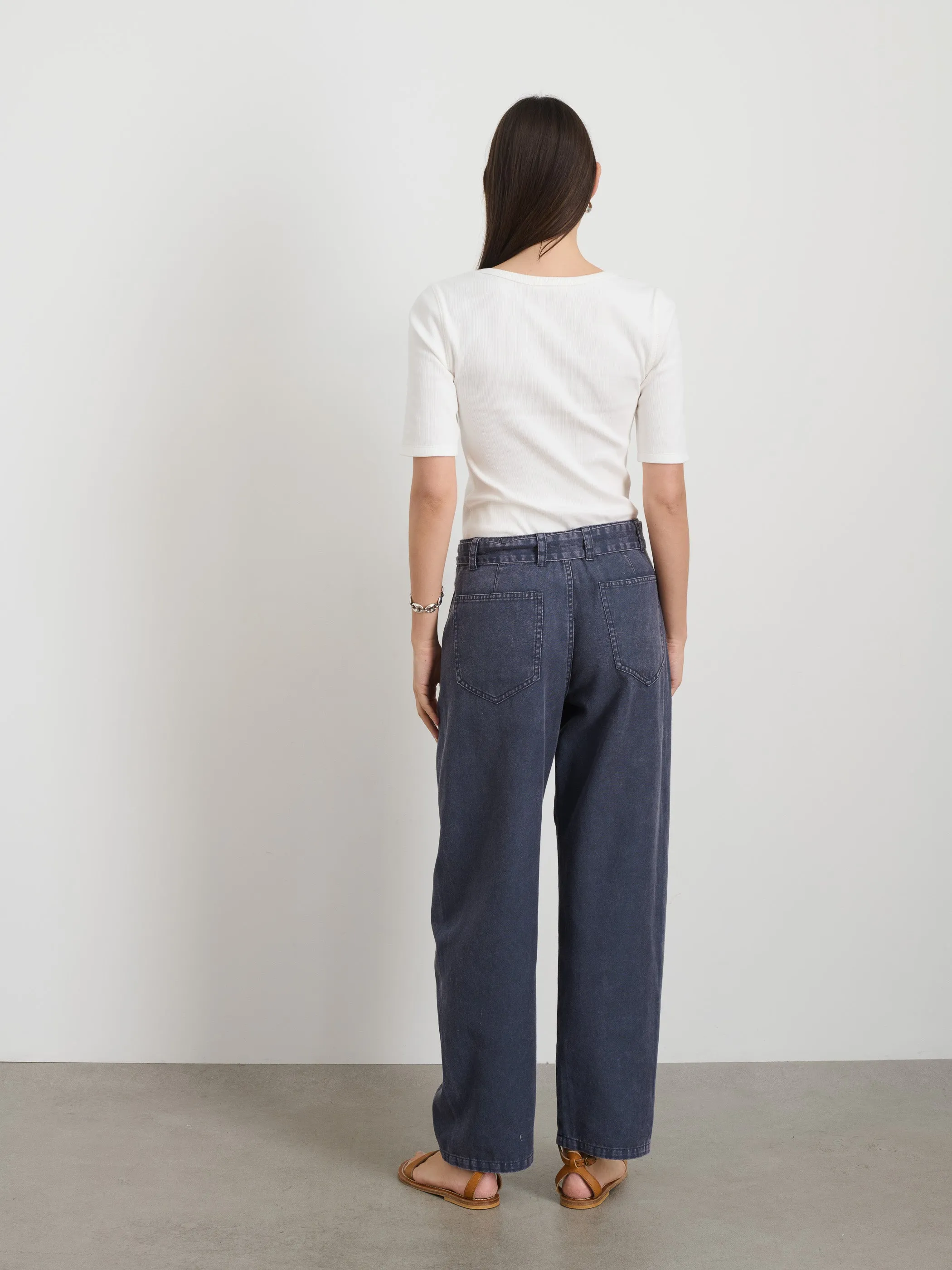 9th Street Pant in Cotton Twill