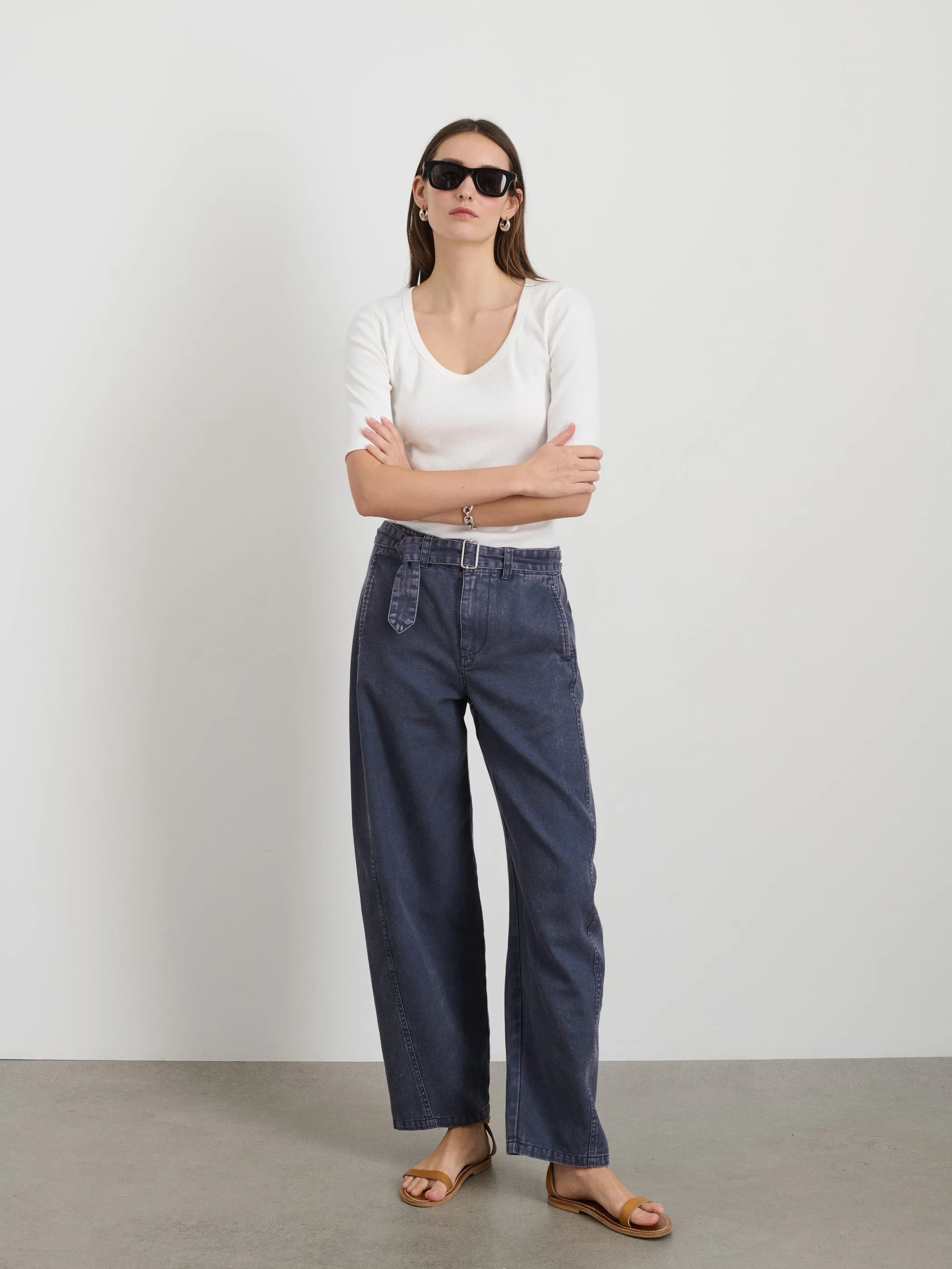 9th Street Pant in Cotton Twill