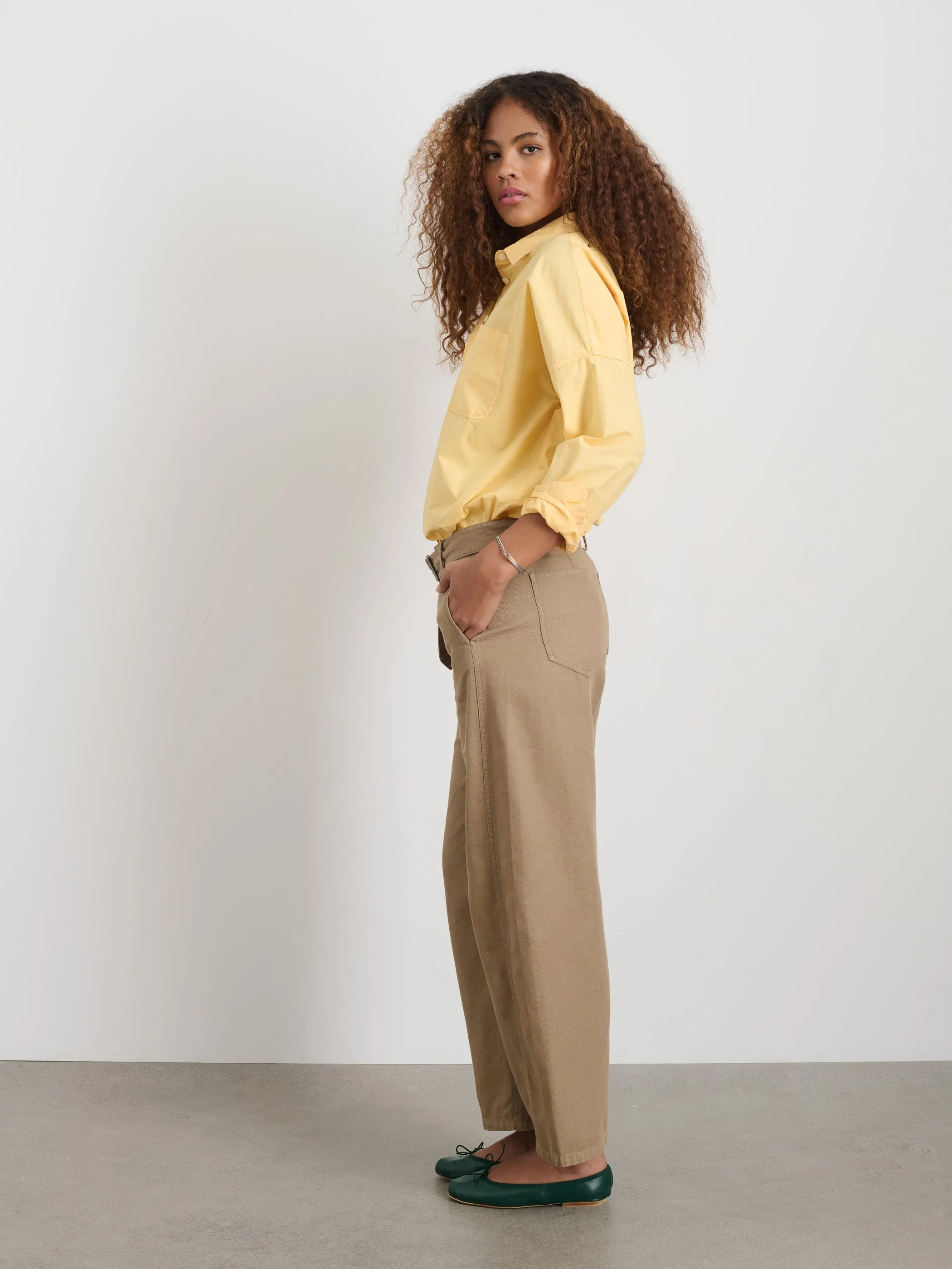 9th Street Pant in Cotton Twill