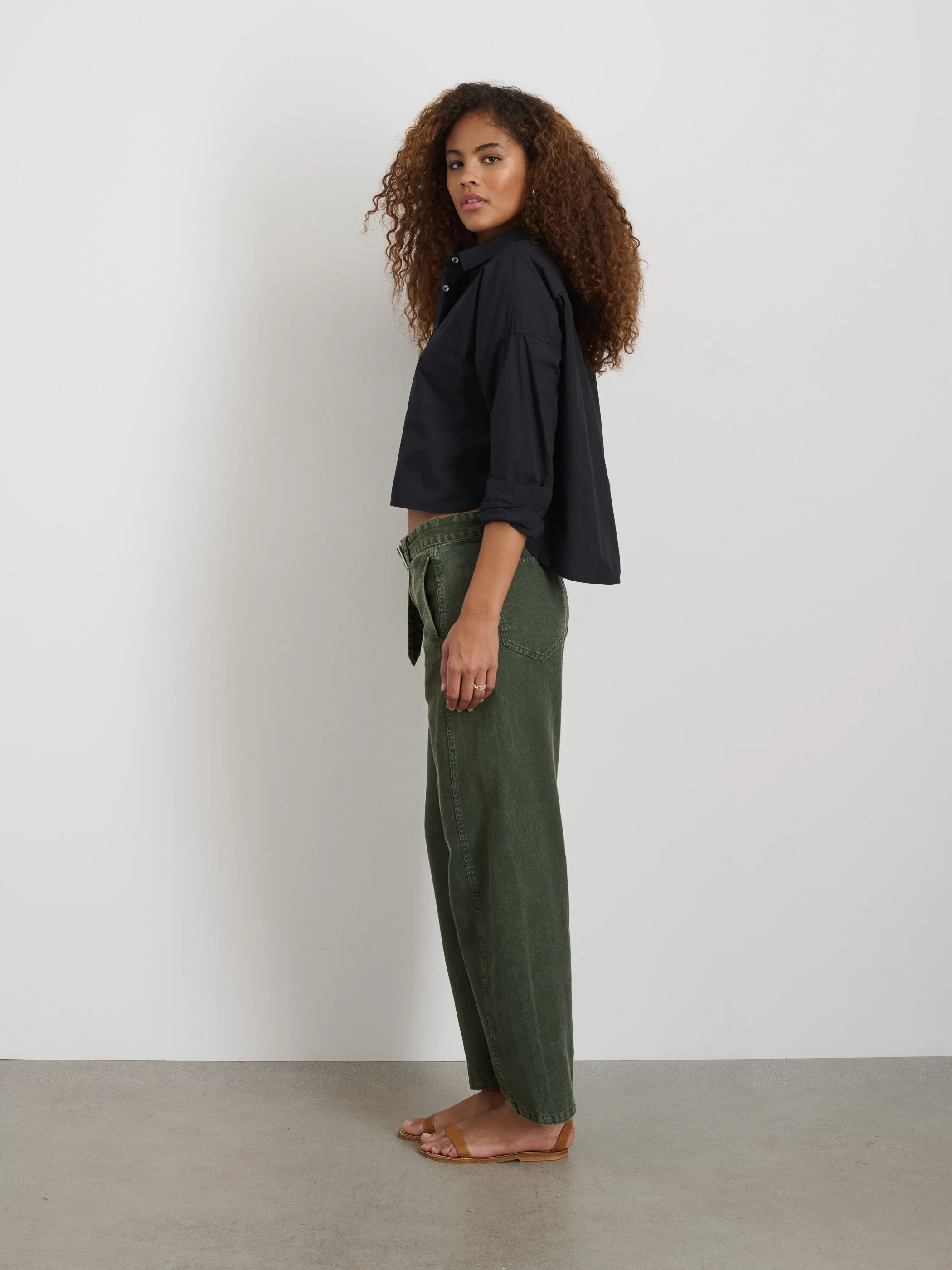 9th Street Pant in Cotton Twill