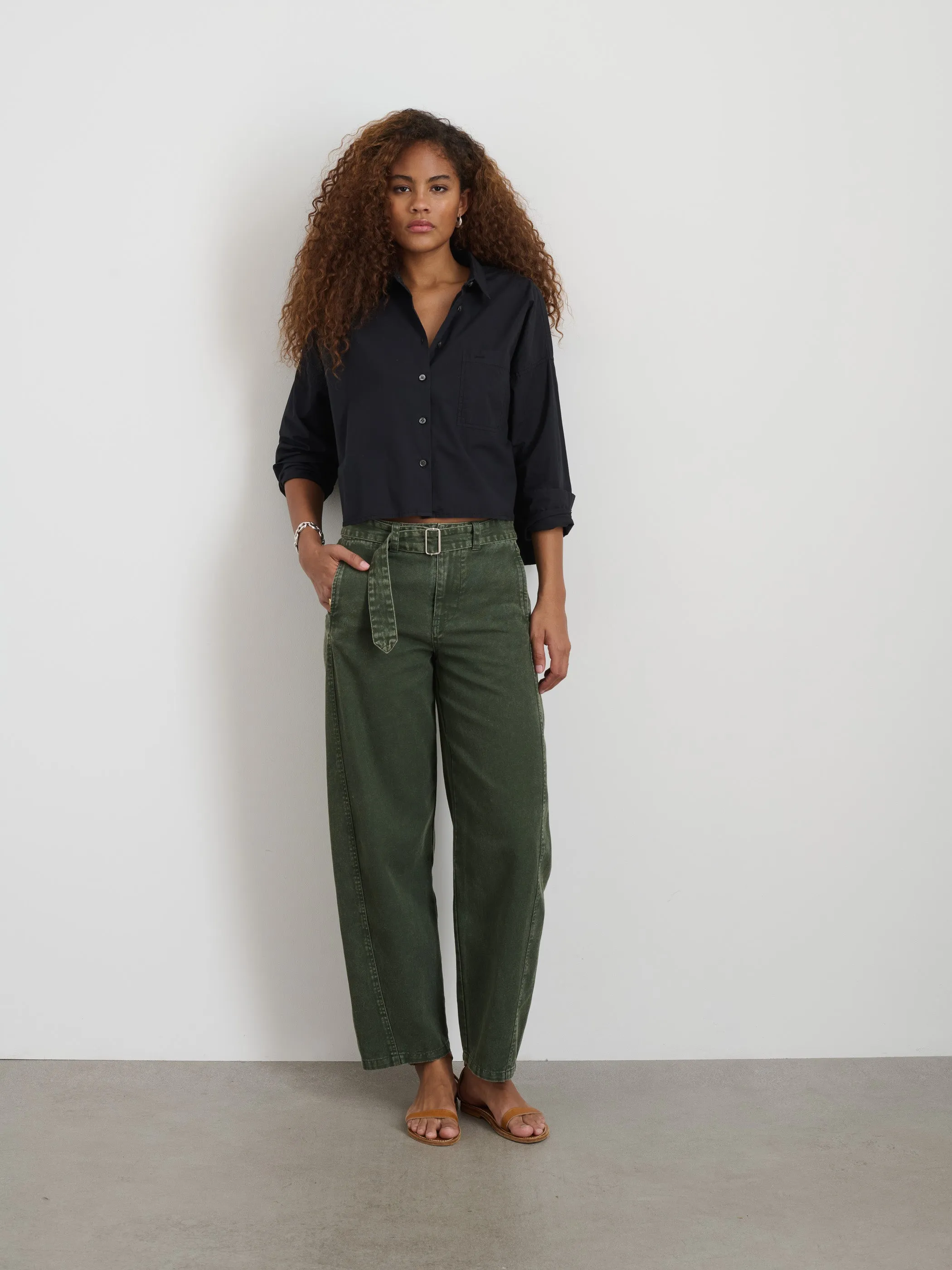 9th Street Pant in Cotton Twill