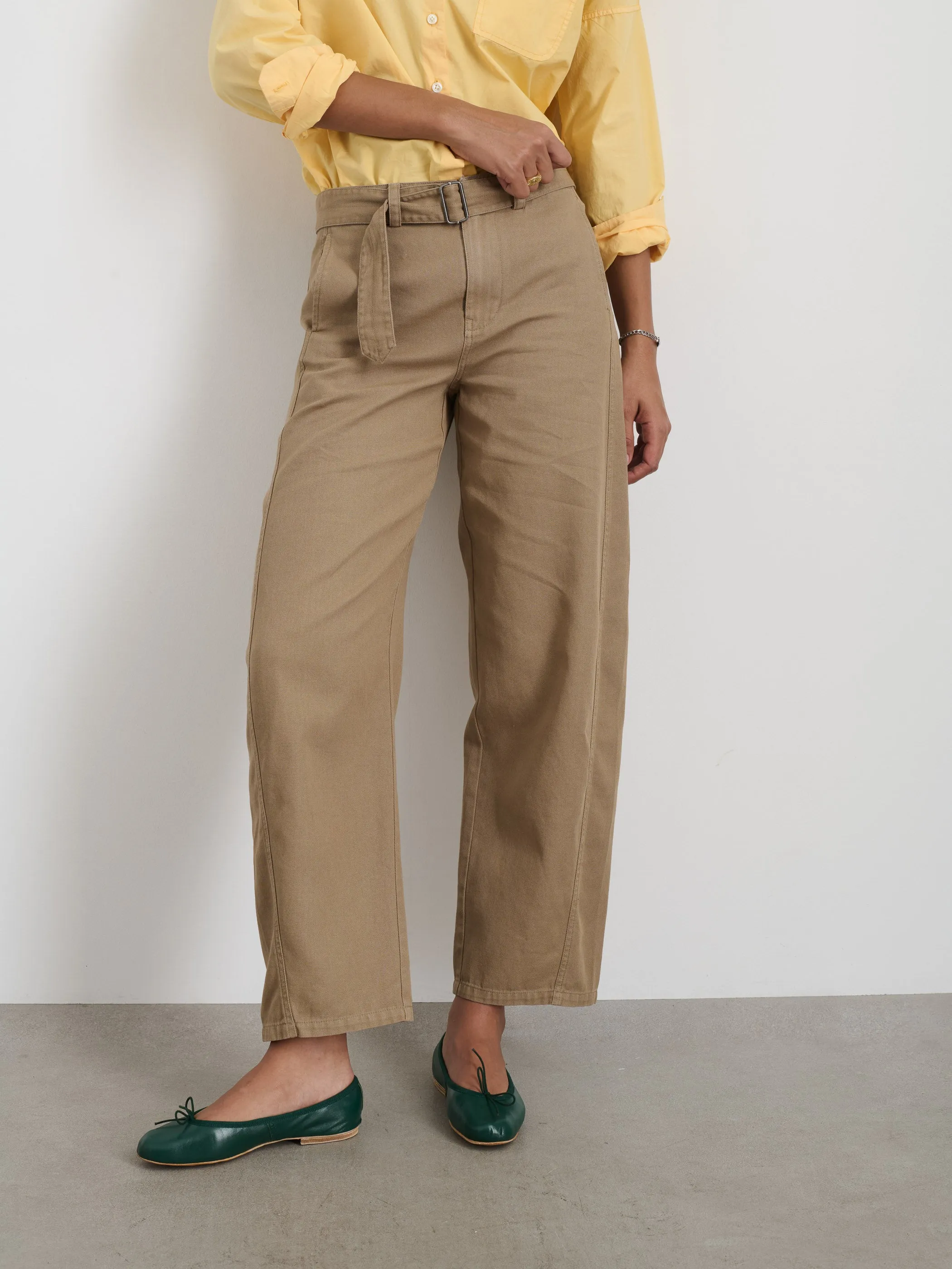 9th Street Pant in Cotton Twill