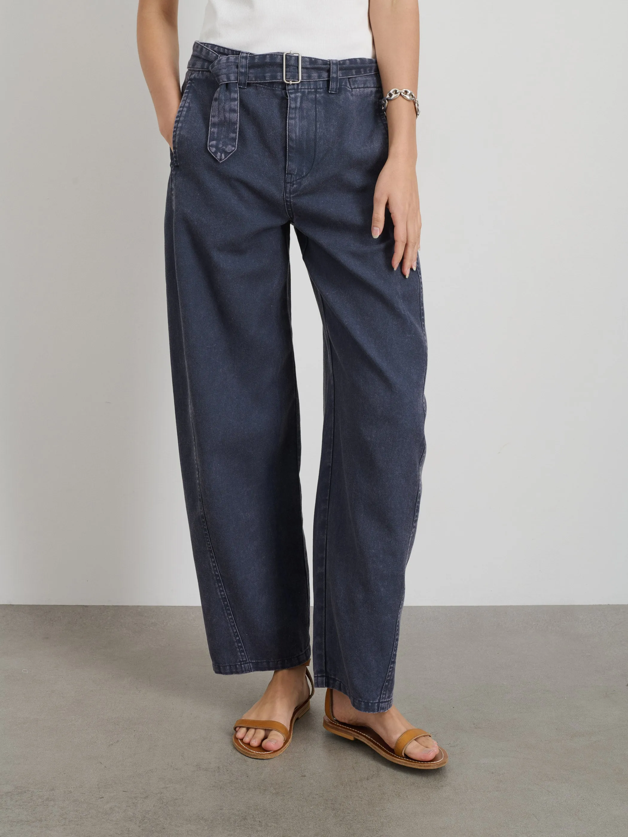 9th Street Pant in Cotton Twill