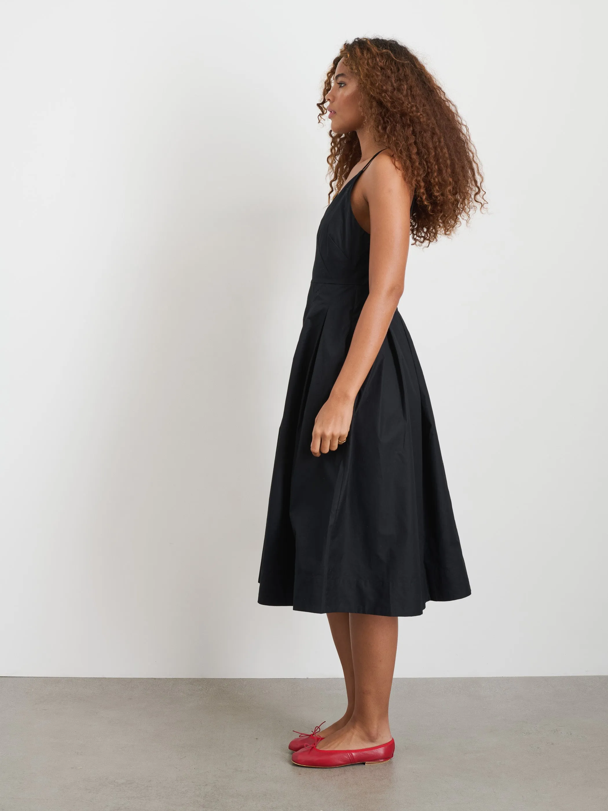 Abby Dress In Cotton Poplin