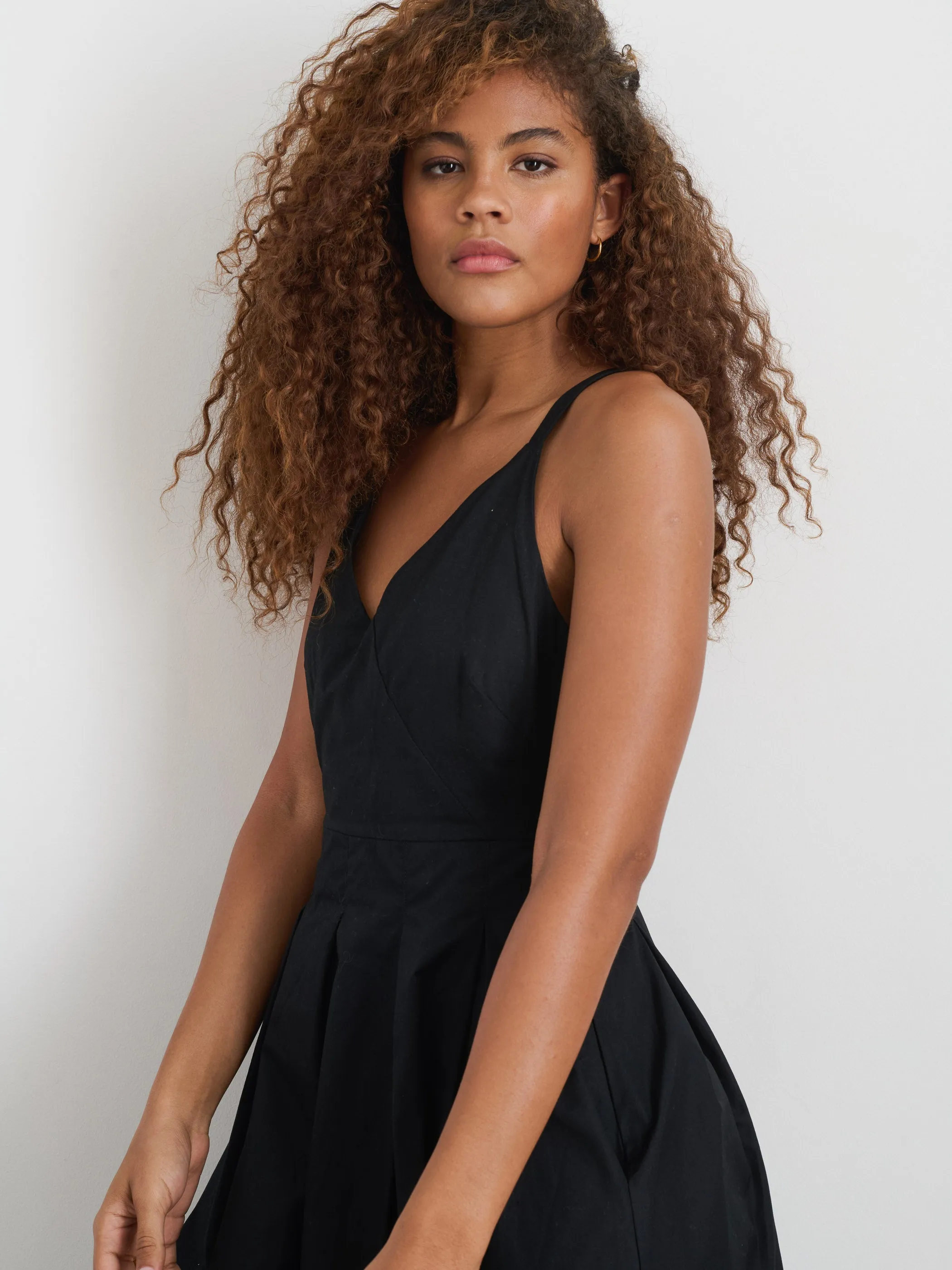 Abby Dress In Cotton Poplin