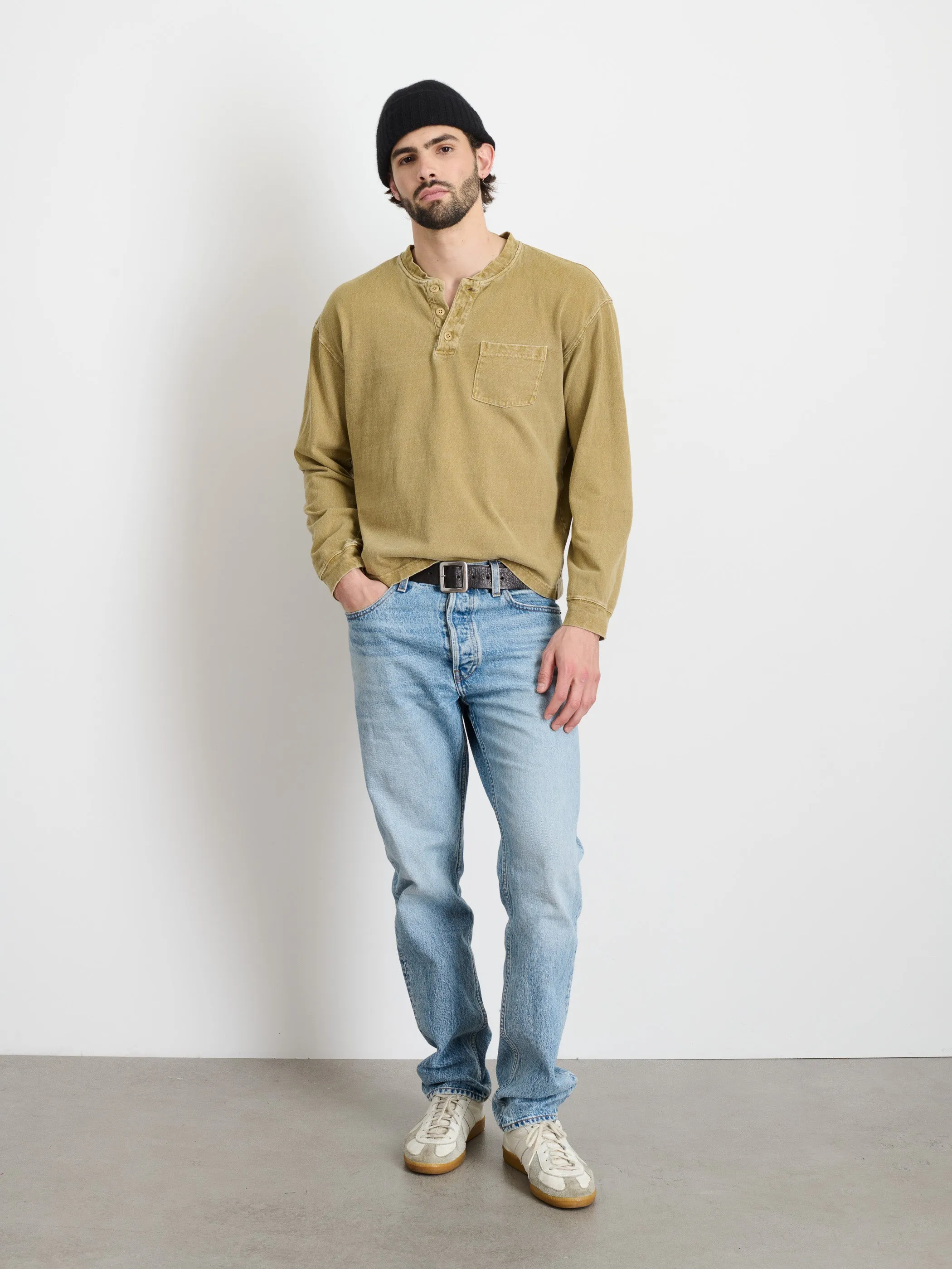 Alan Henley In Heavyweight Cotton