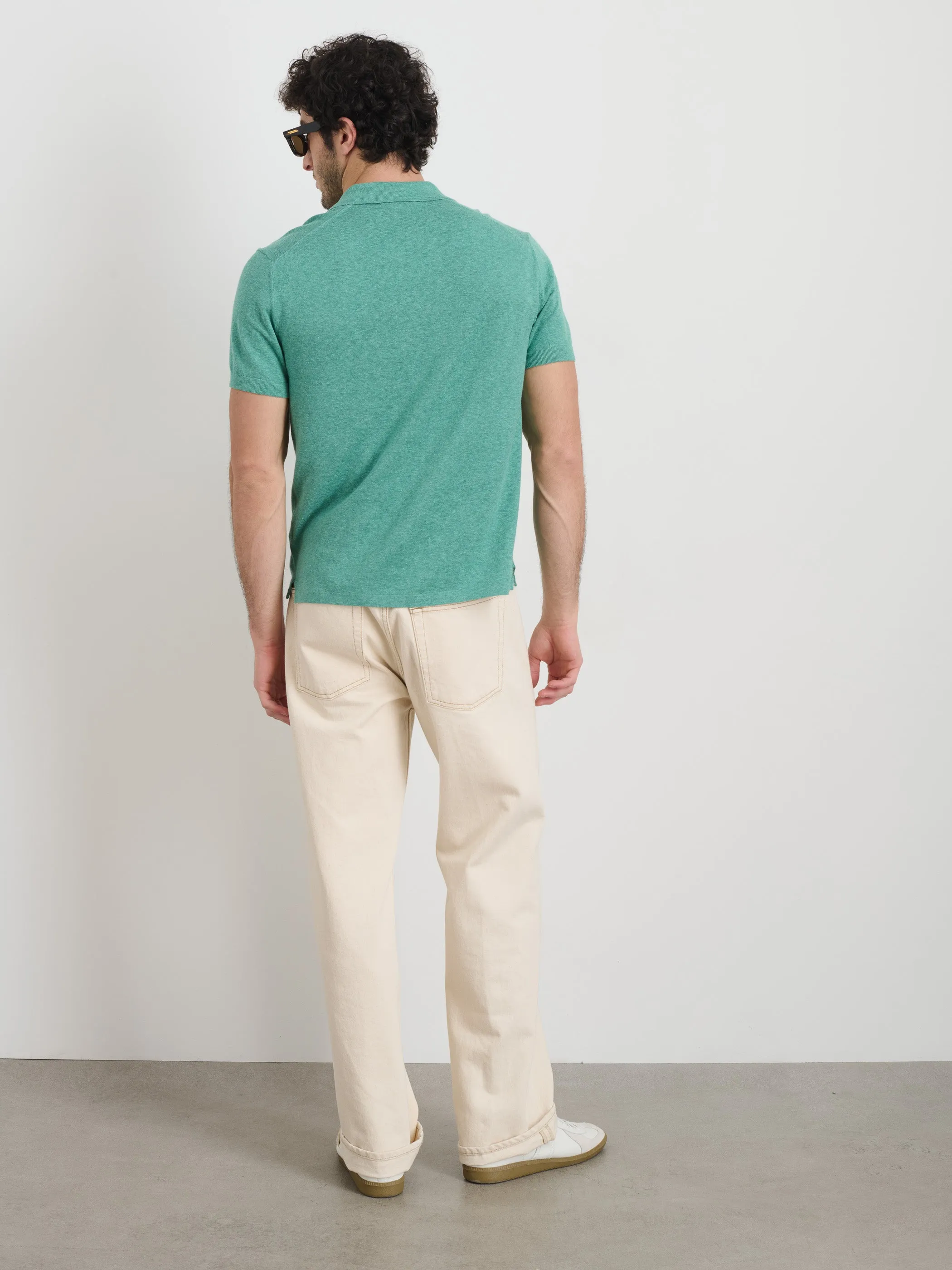 Aldrich Knit Shirt in Hemp Cotton