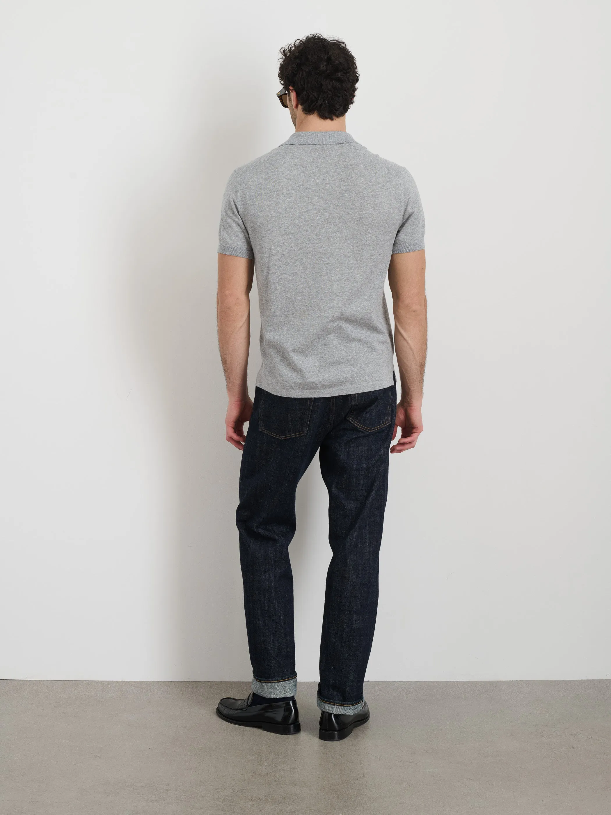 Aldrich Knit Shirt in Hemp Cotton