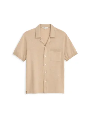 Aldrich Knit Shirt in Hemp Cotton
