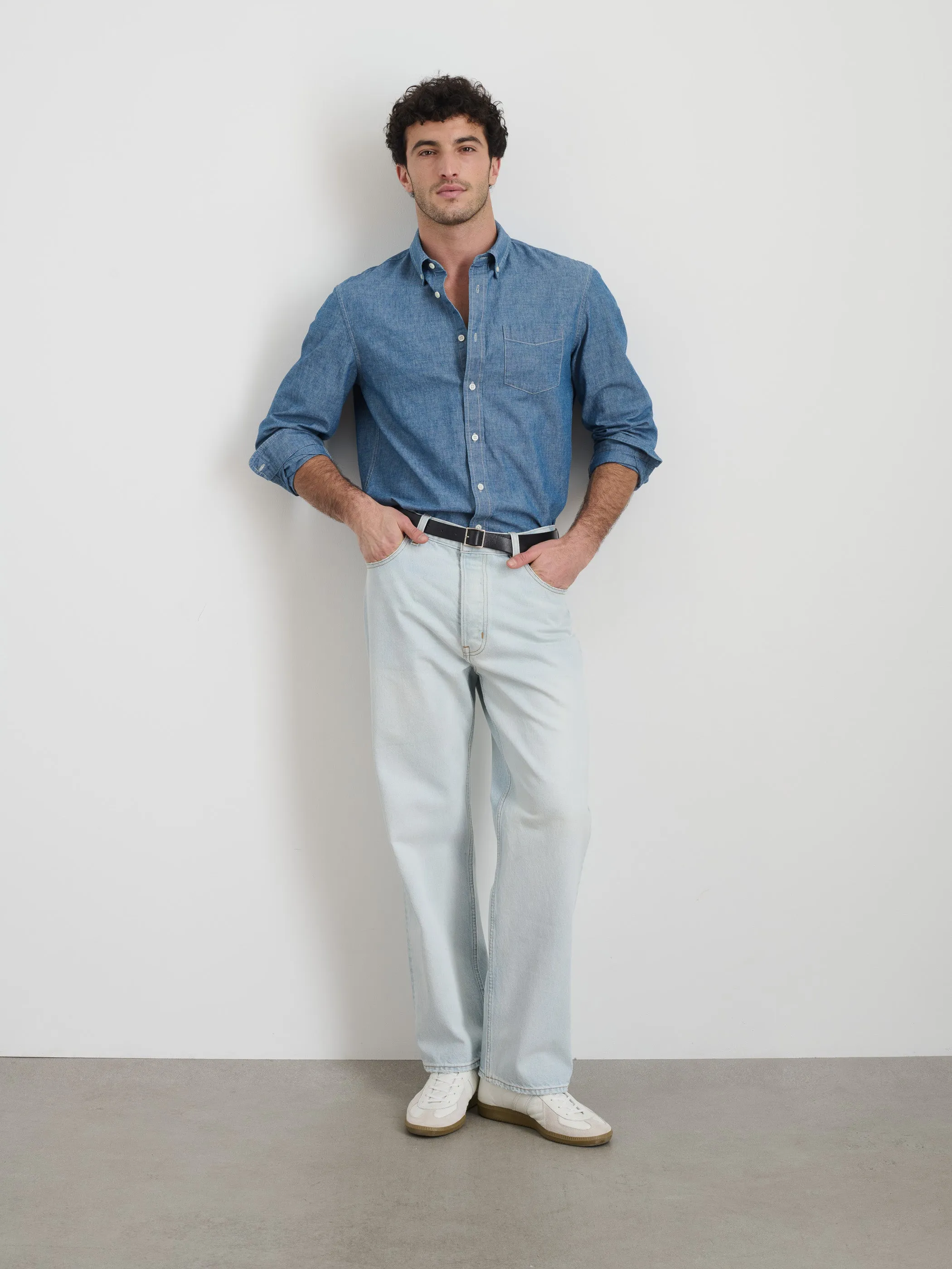 AM Relaxed Straight 5 Pocket Jean
