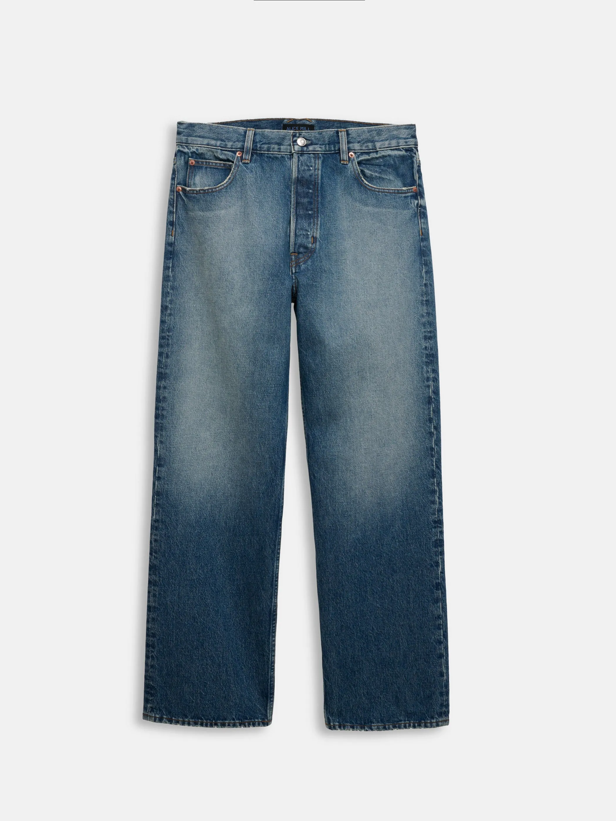 AM Relaxed Straight 5 Pocket Jean
