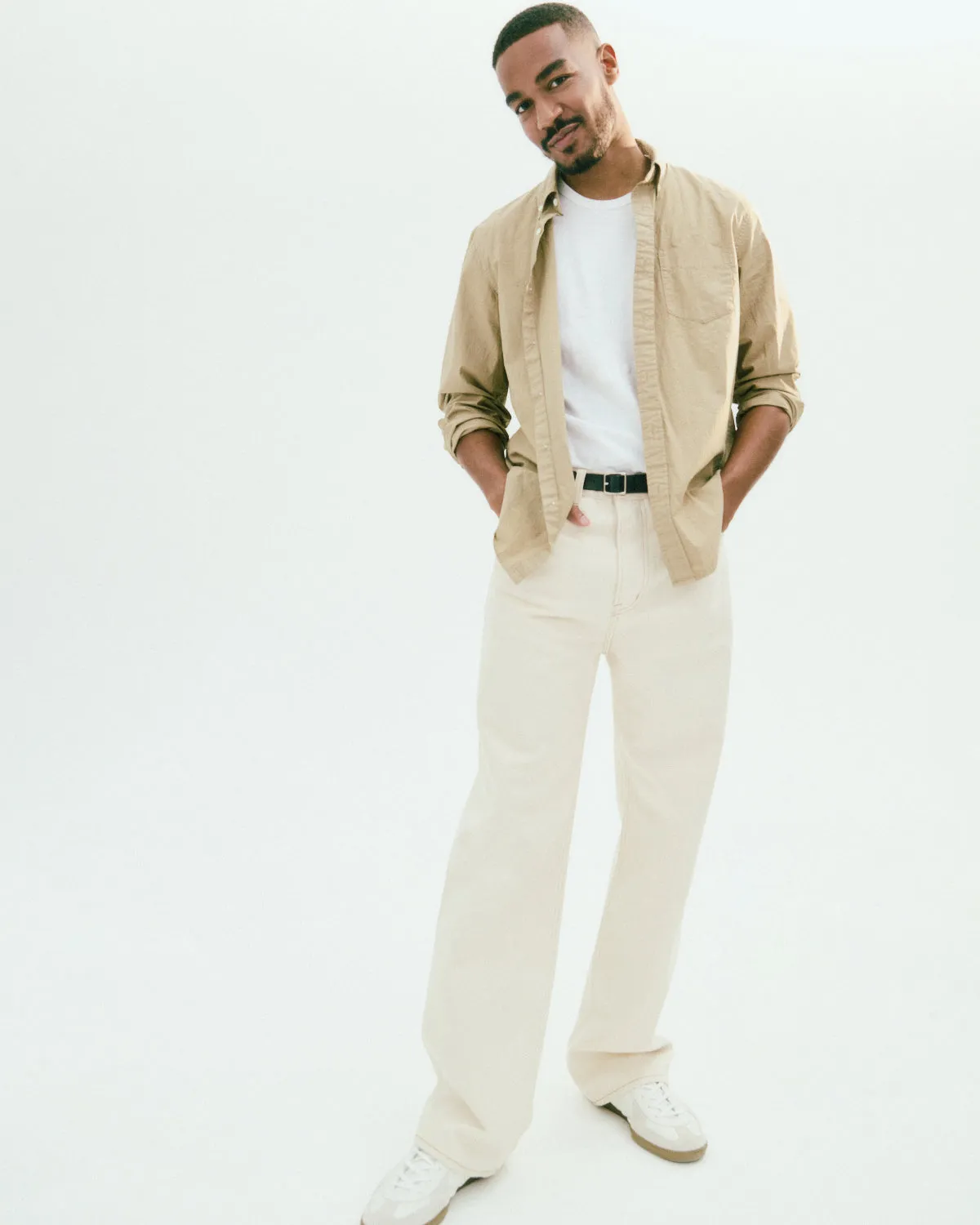 AM Relaxed Straight 5 Pocket Jean