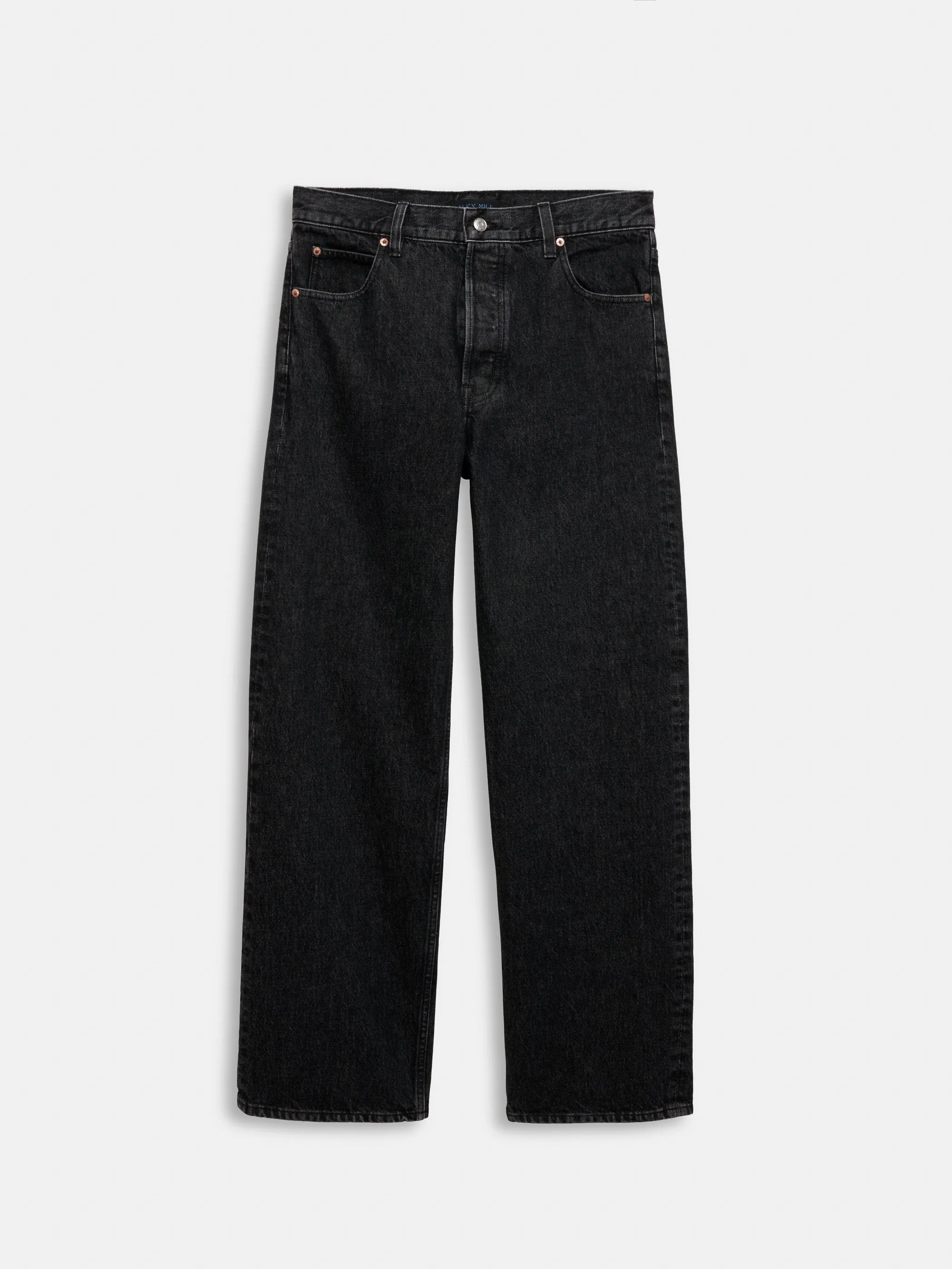 AM Relaxed Straight 5 Pocket Jean