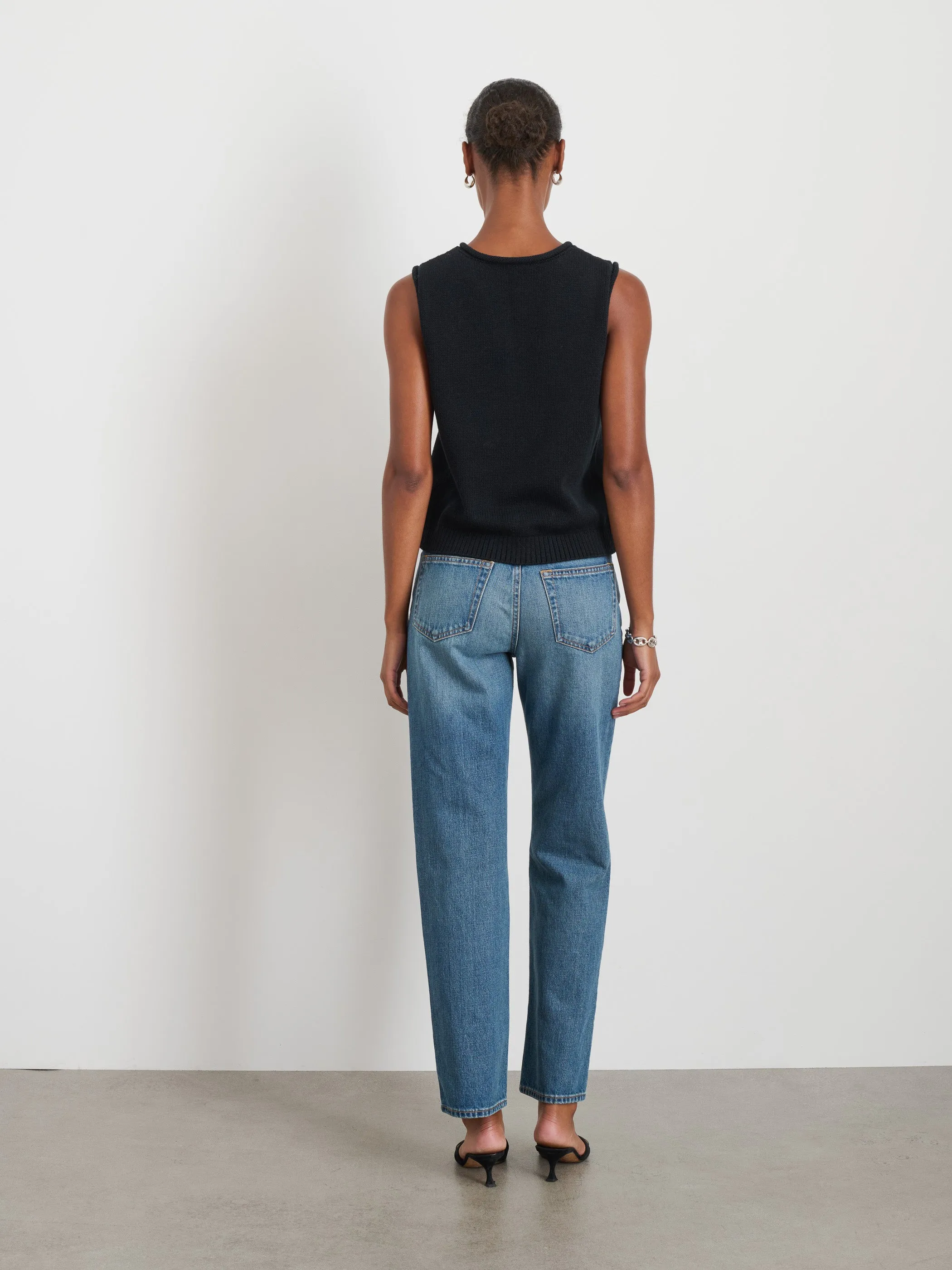 Bridget Vest in Cotton