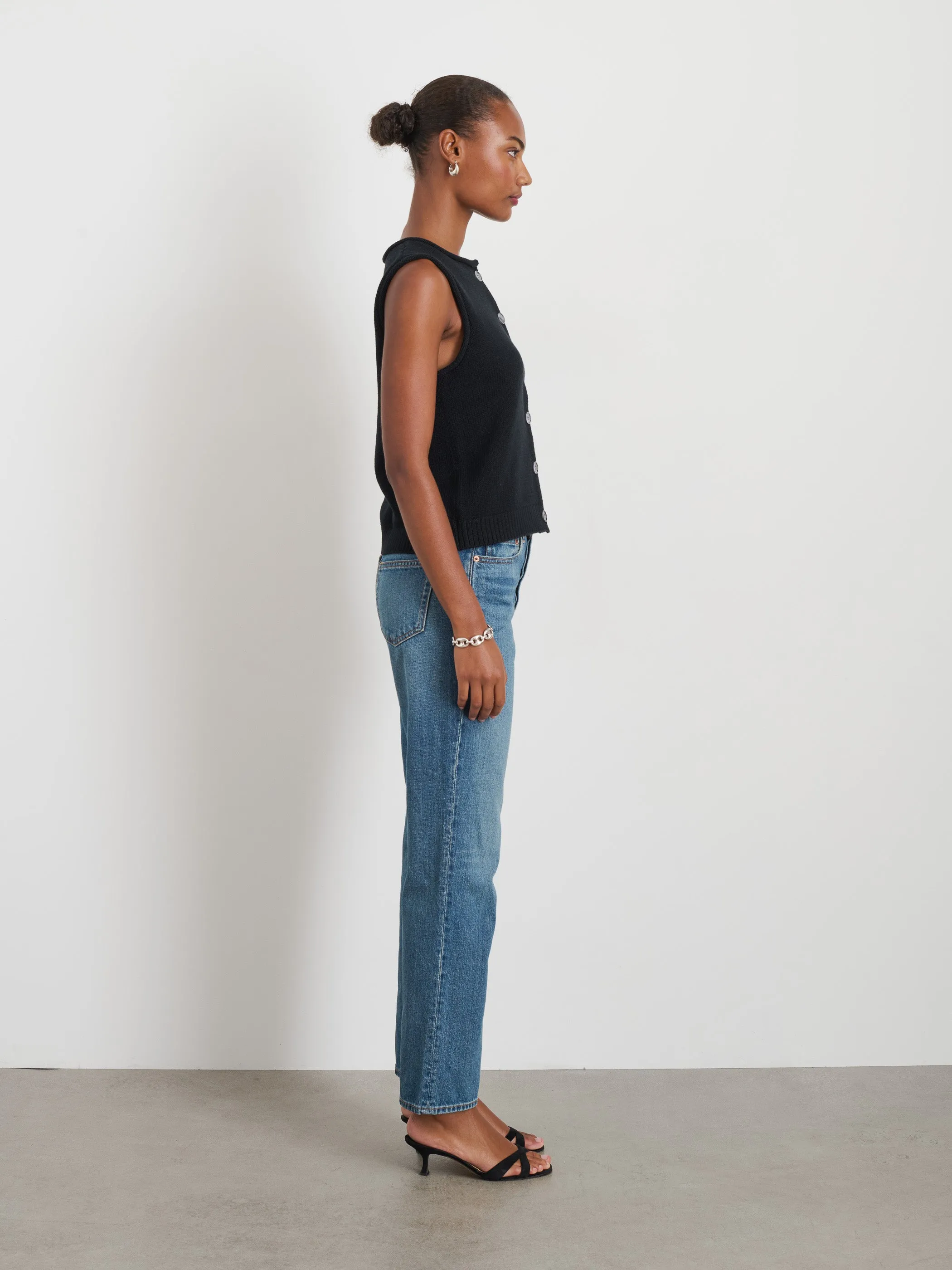 Bridget Vest in Cotton