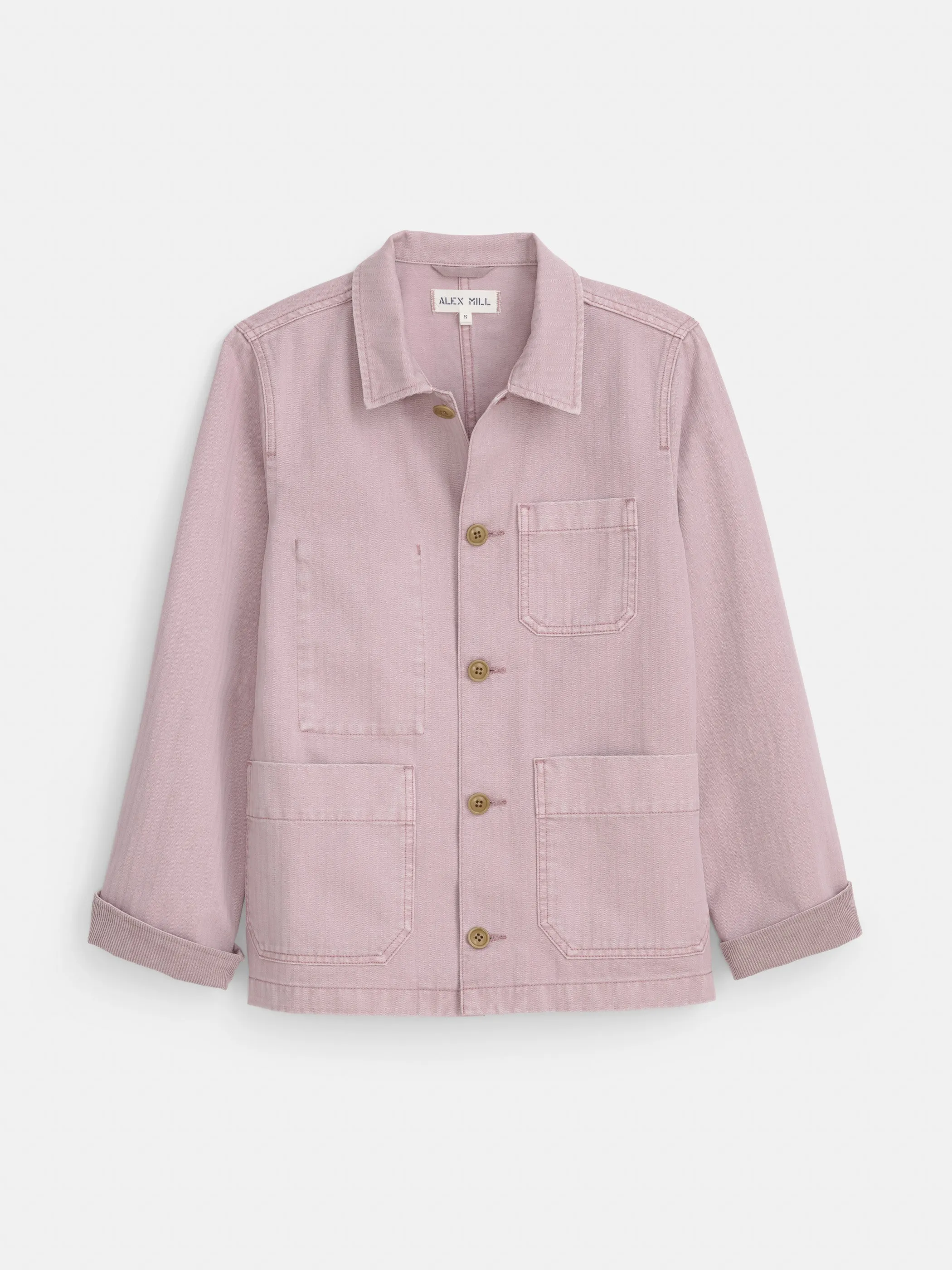 Britt Work Jacket in Herringbone