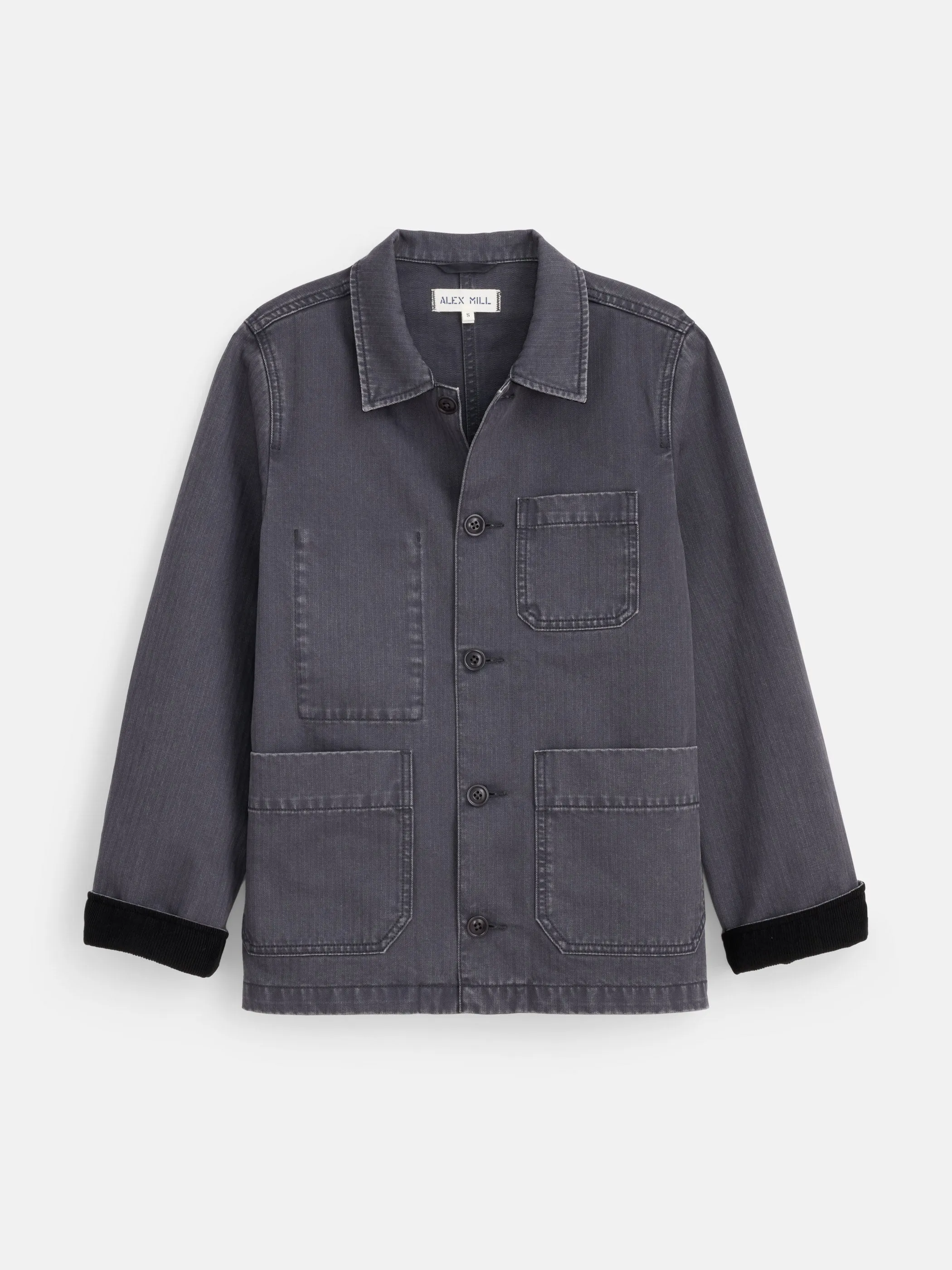 Britt Work Jacket in Herringbone