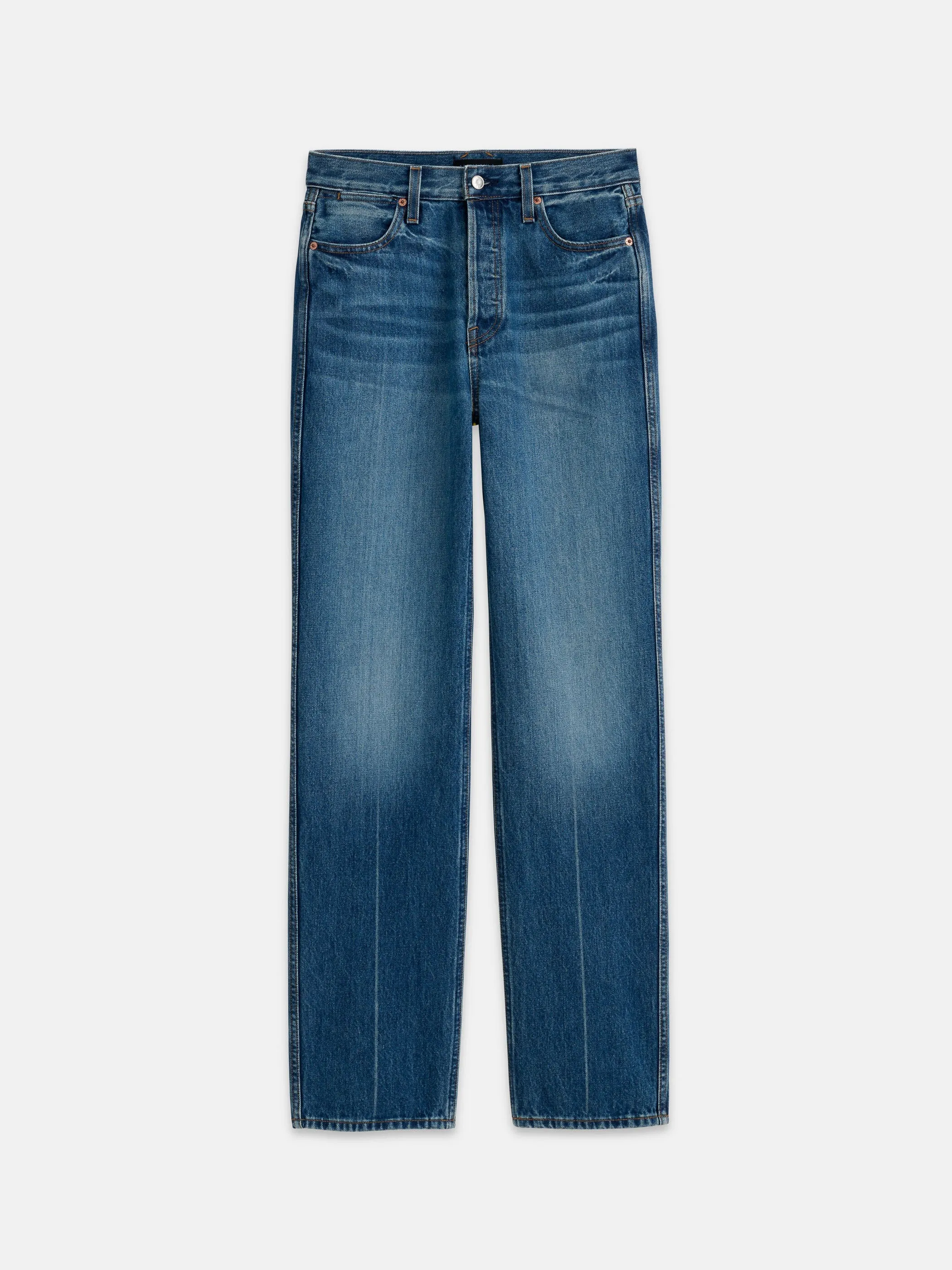 Carla High Rise Straight Jean