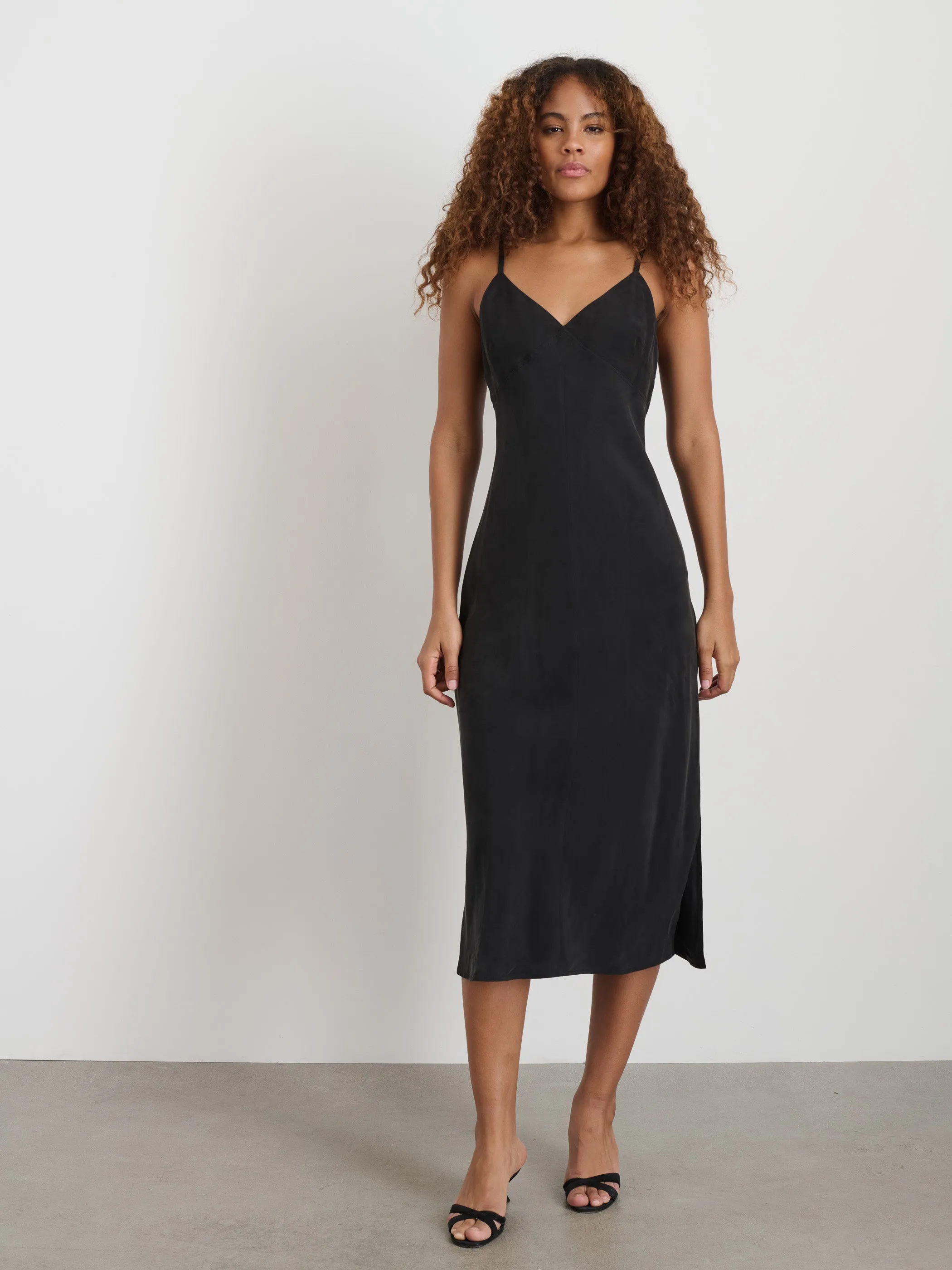 Carly Cami Dress In Cupro