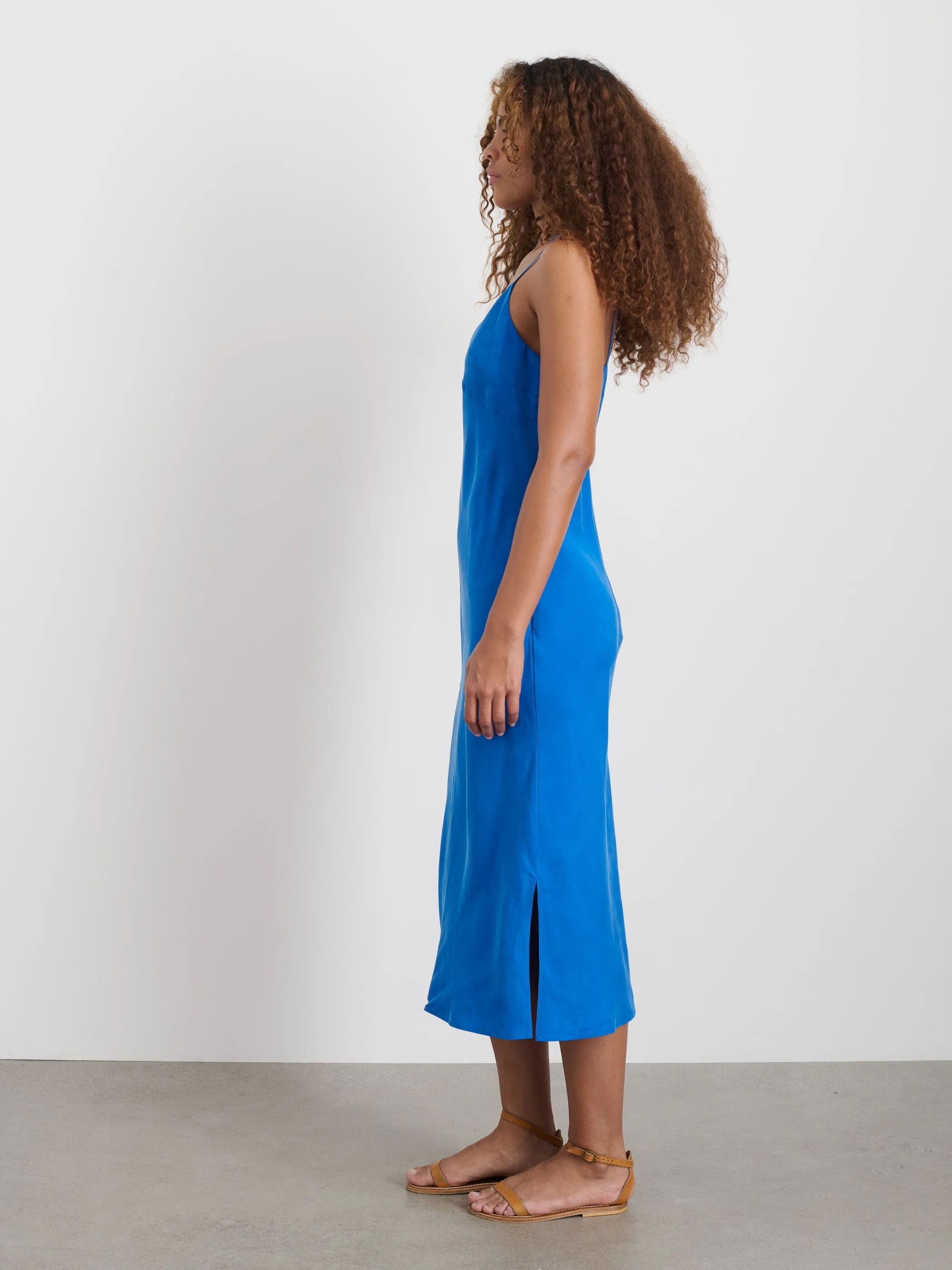 Carly Cami Dress In Cupro