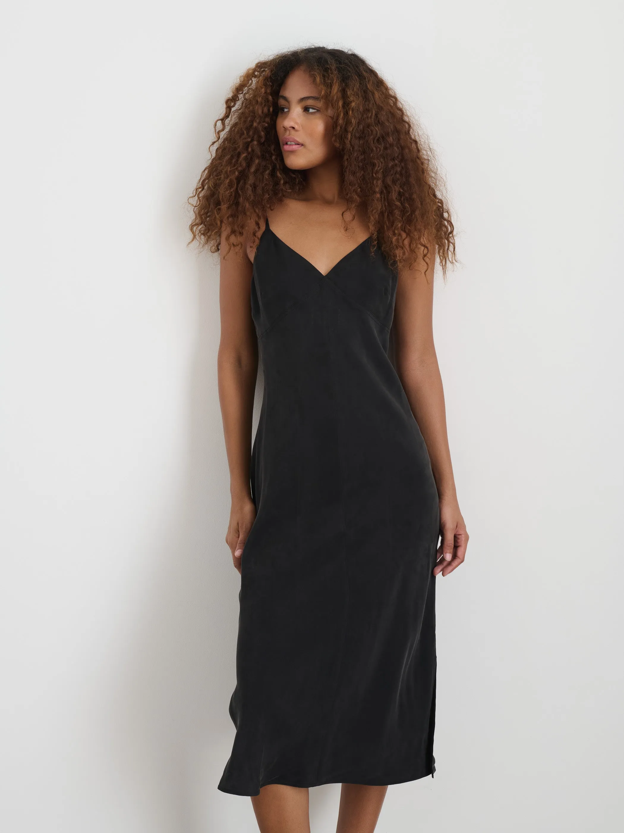 Carly Cami Dress In Cupro