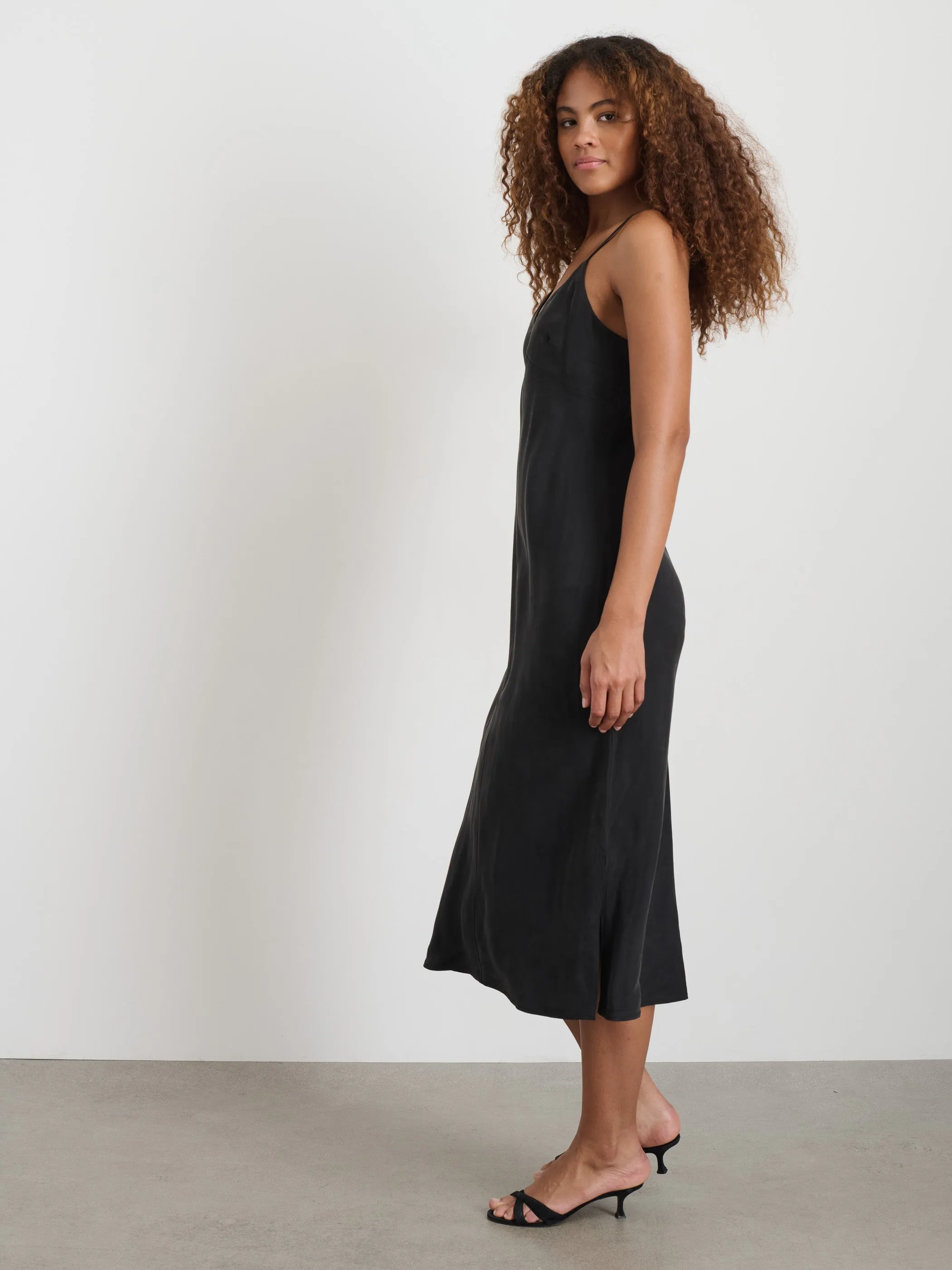 Carly Cami Dress In Cupro