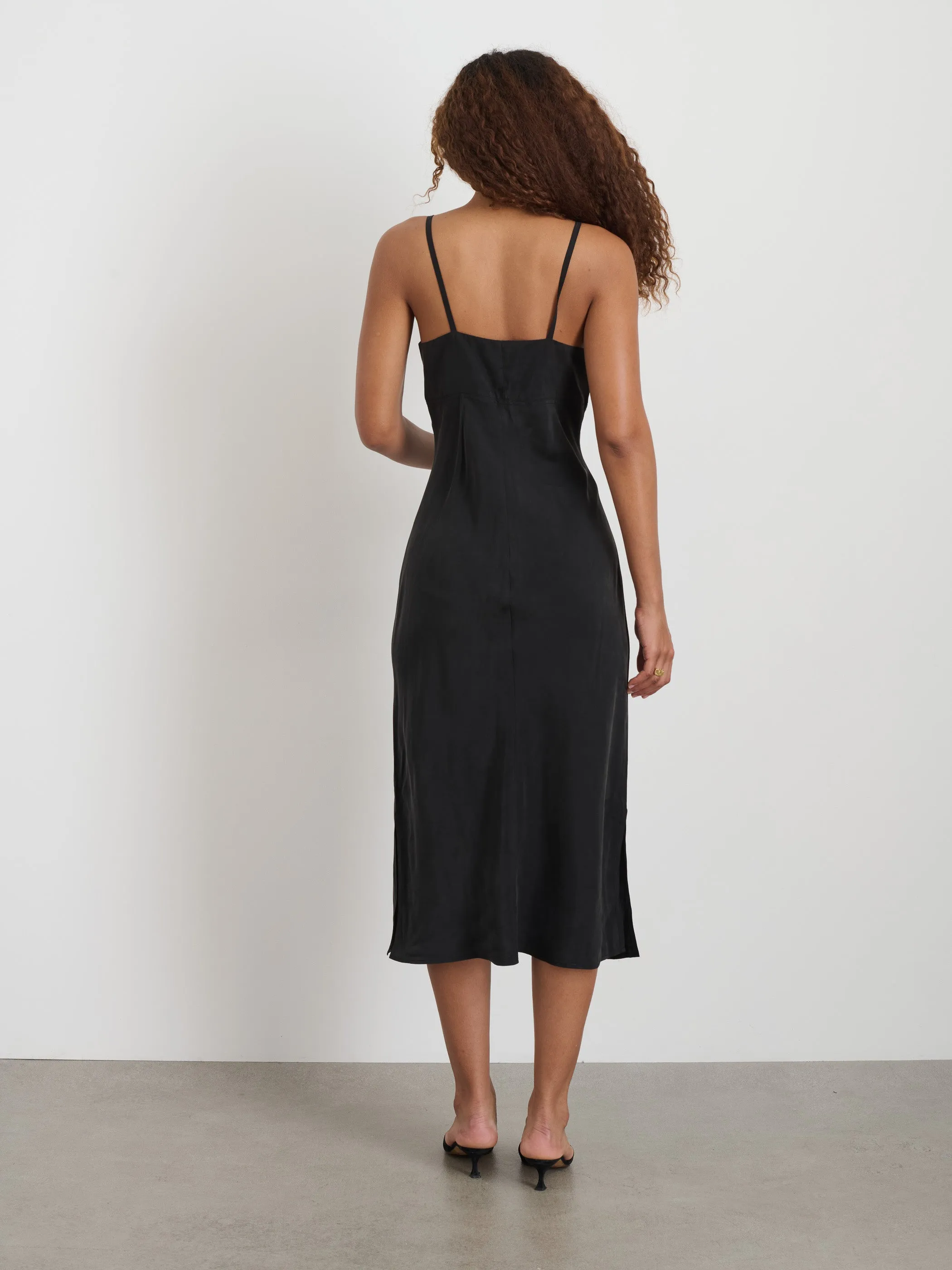 Carly Cami Dress In Cupro