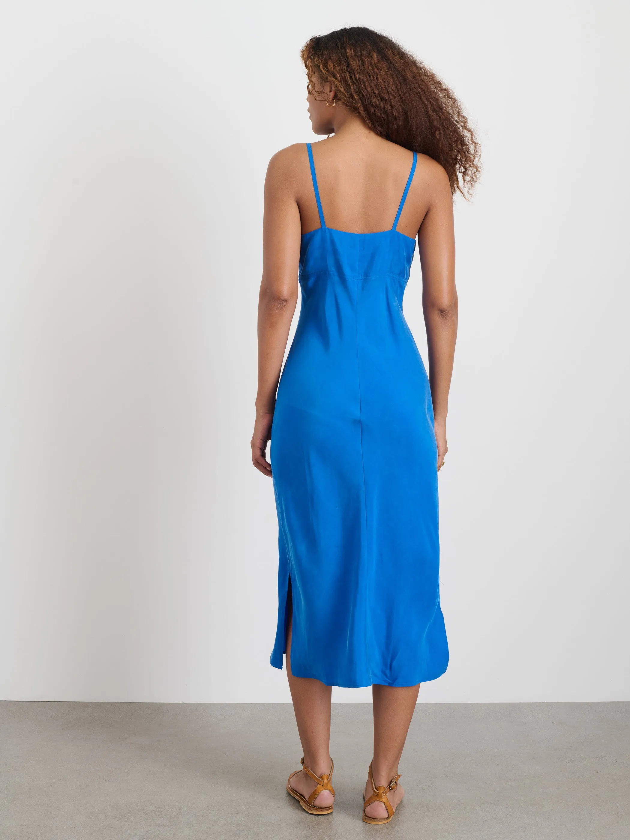 Carly Cami Dress In Cupro