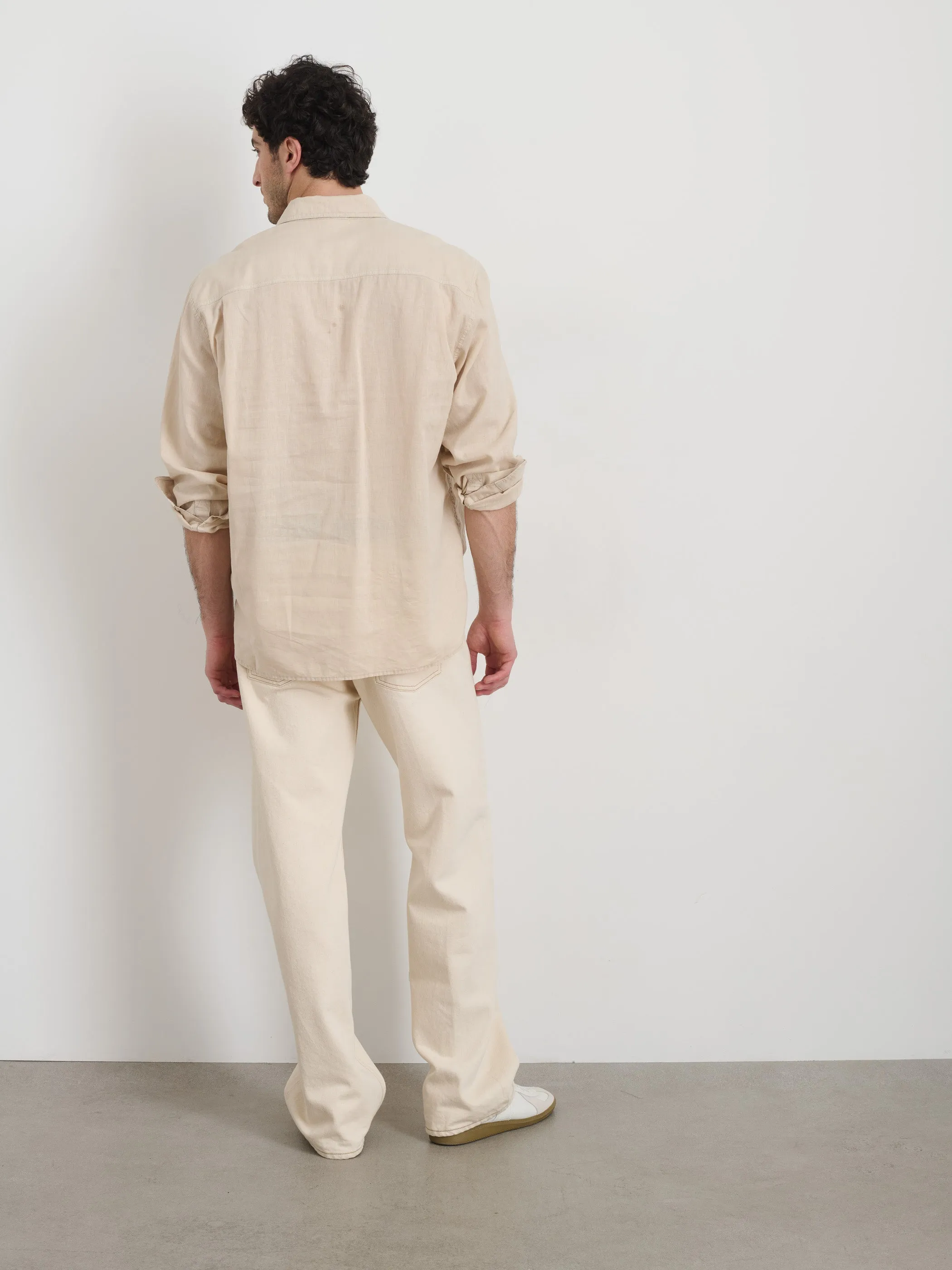 Carter Popover In Cotton Linen