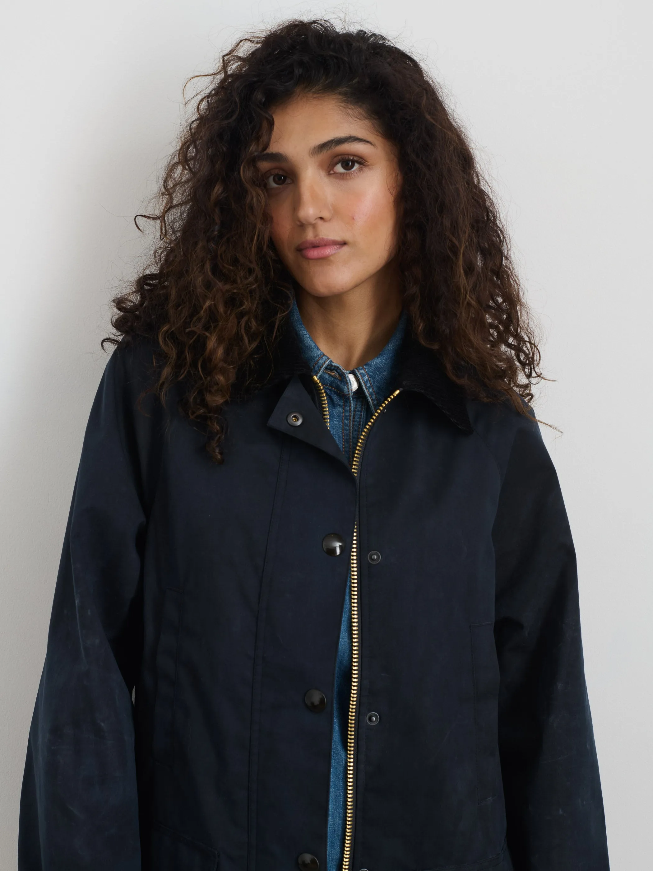 Chiltern Street Jacket In Waxed Cotton