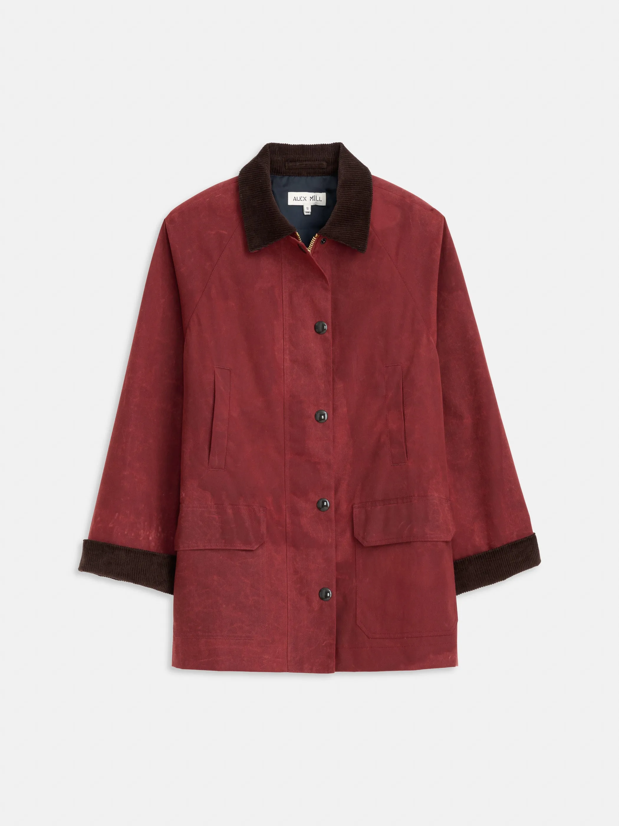 Chiltern Street Jacket In Waxed Cotton