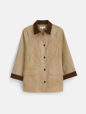 Chiltern Street Jacket In Waxed Cotton