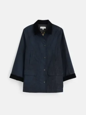 Chiltern Street Jacket In Waxed Cotton
