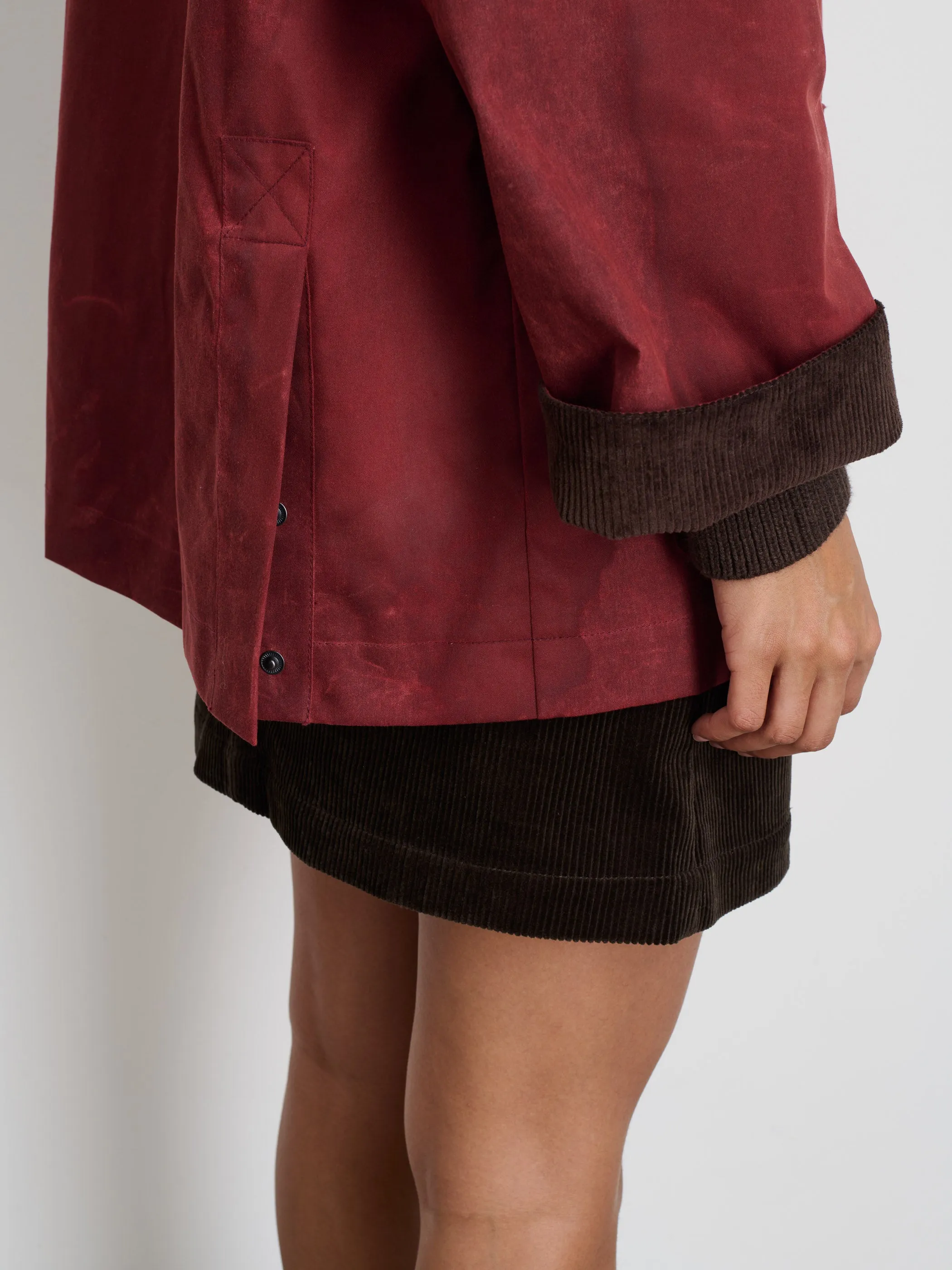 Chiltern Street Jacket In Waxed Cotton