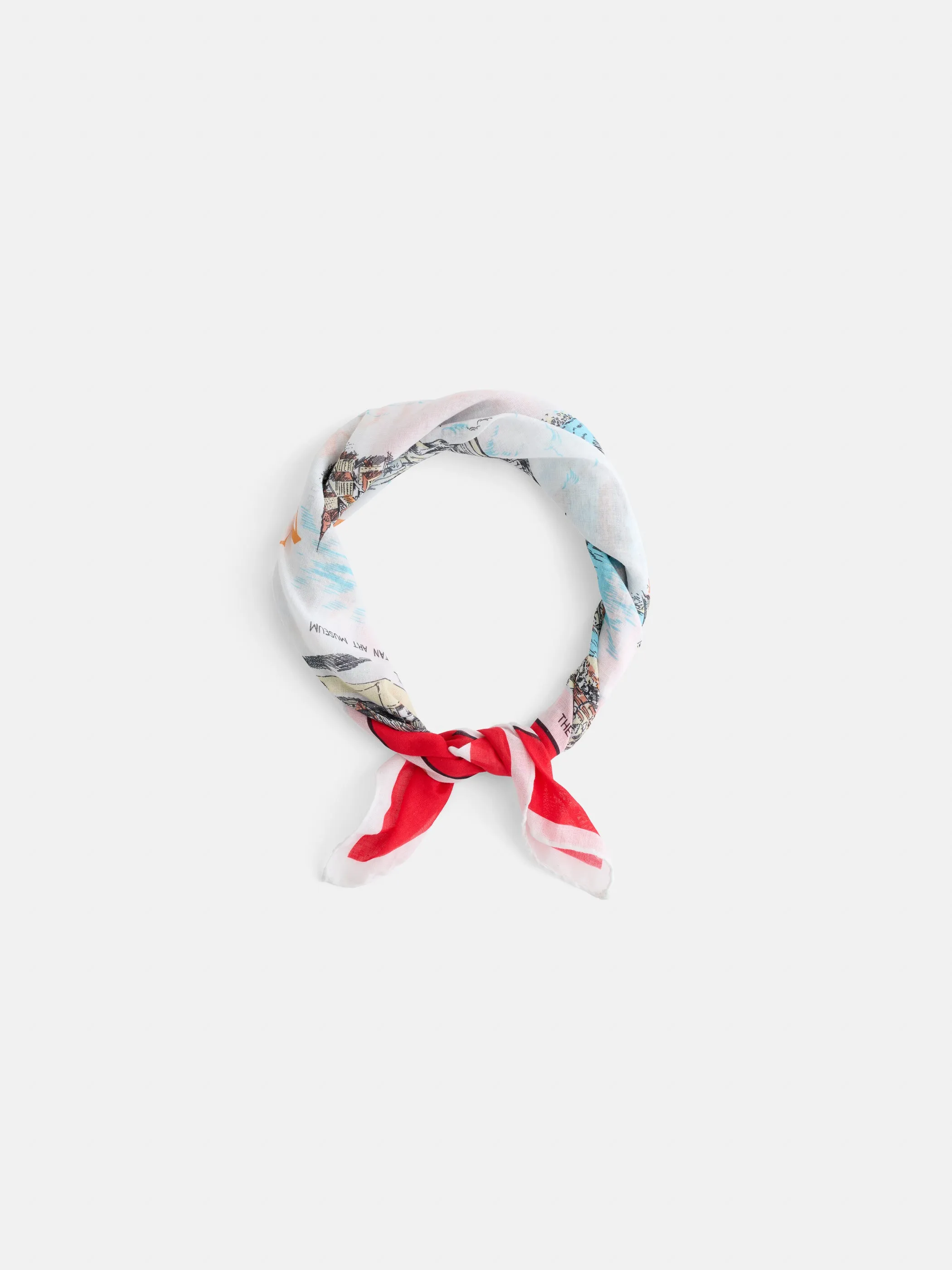 City Bandana in Cotton Voile