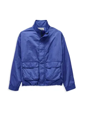 David Windbreaker In Garment Dyed Nylon