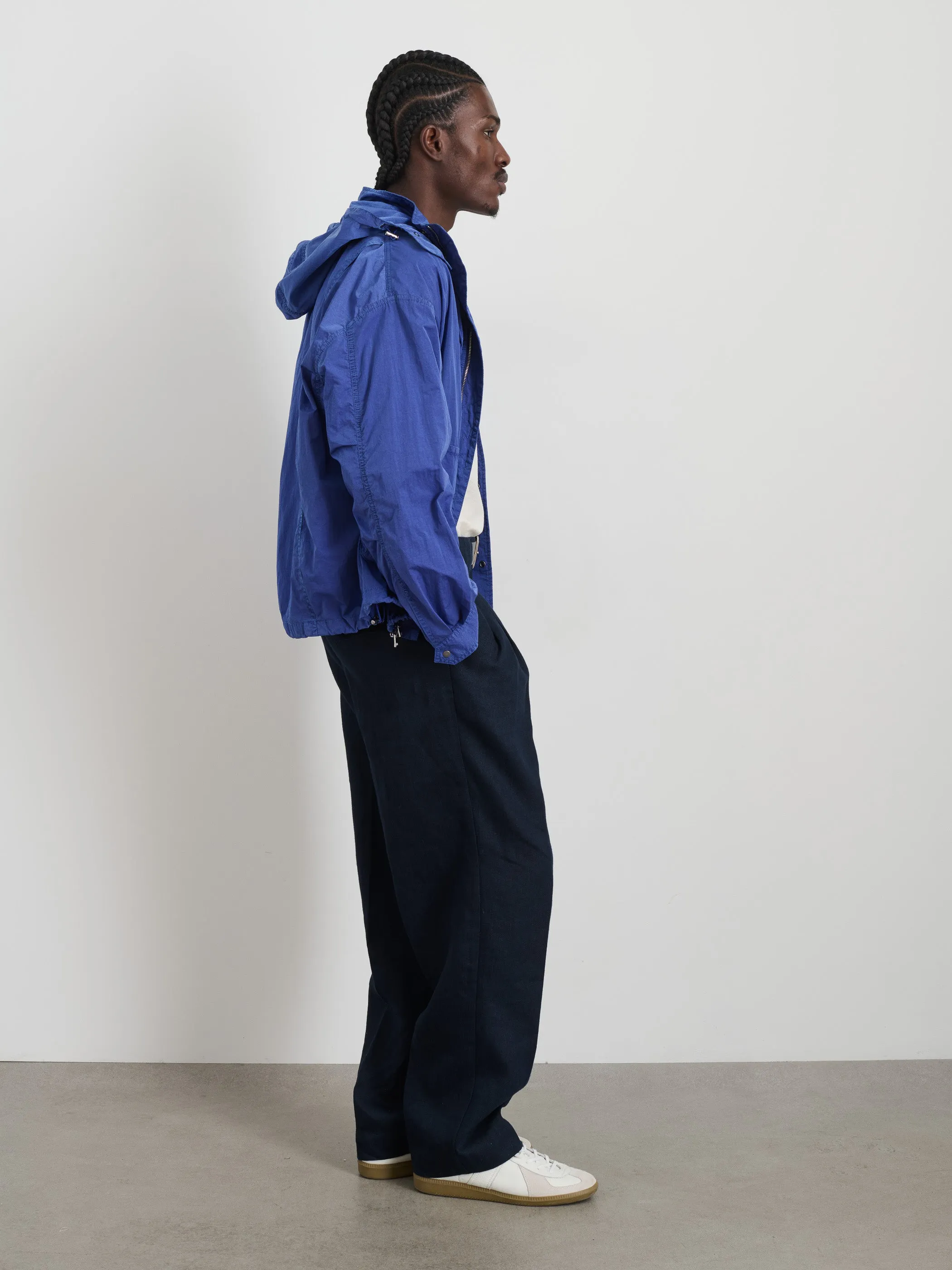 David Windbreaker In Garment Dyed Nylon
