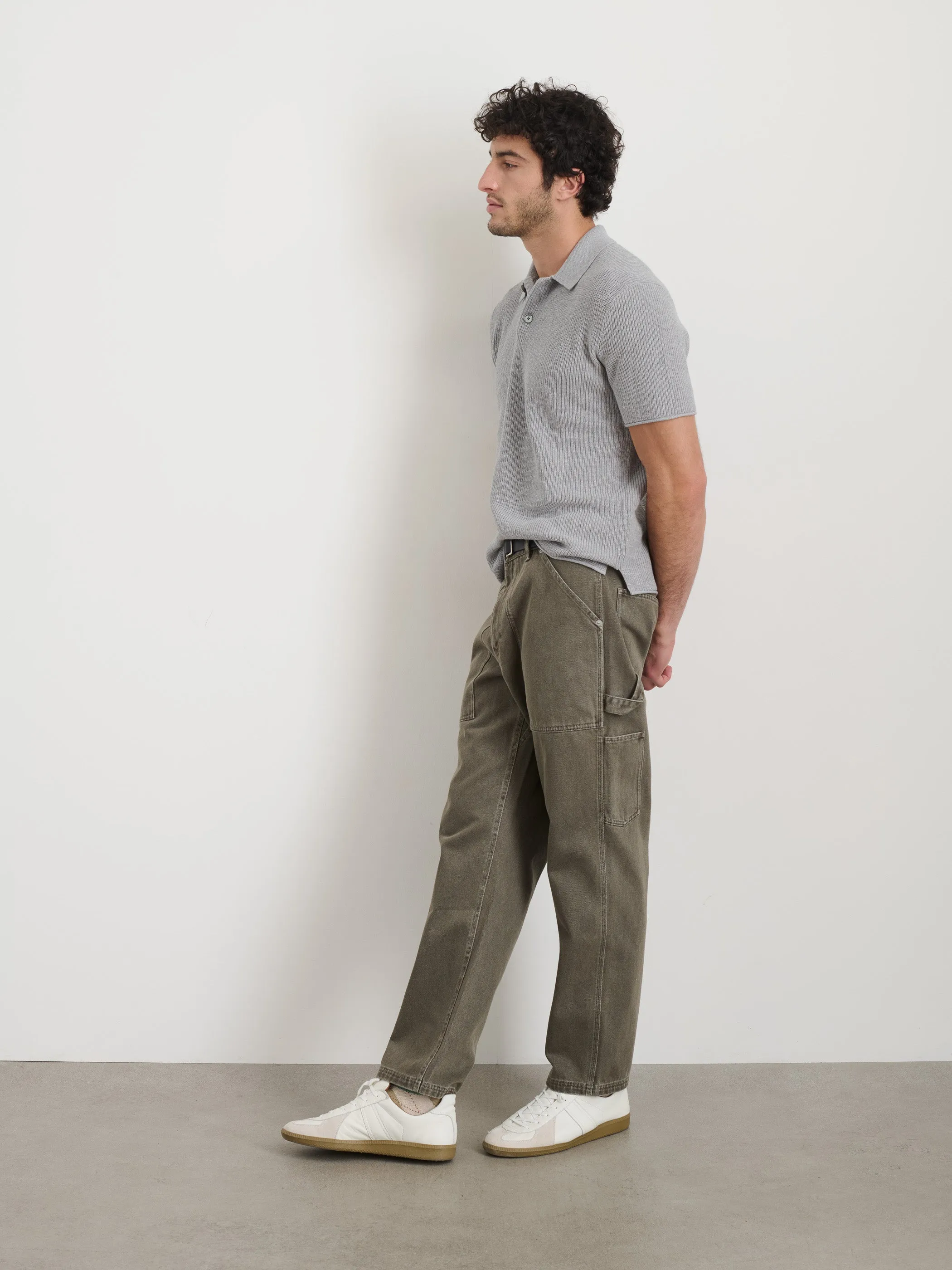 Eastwood Polo in Cotton Linen