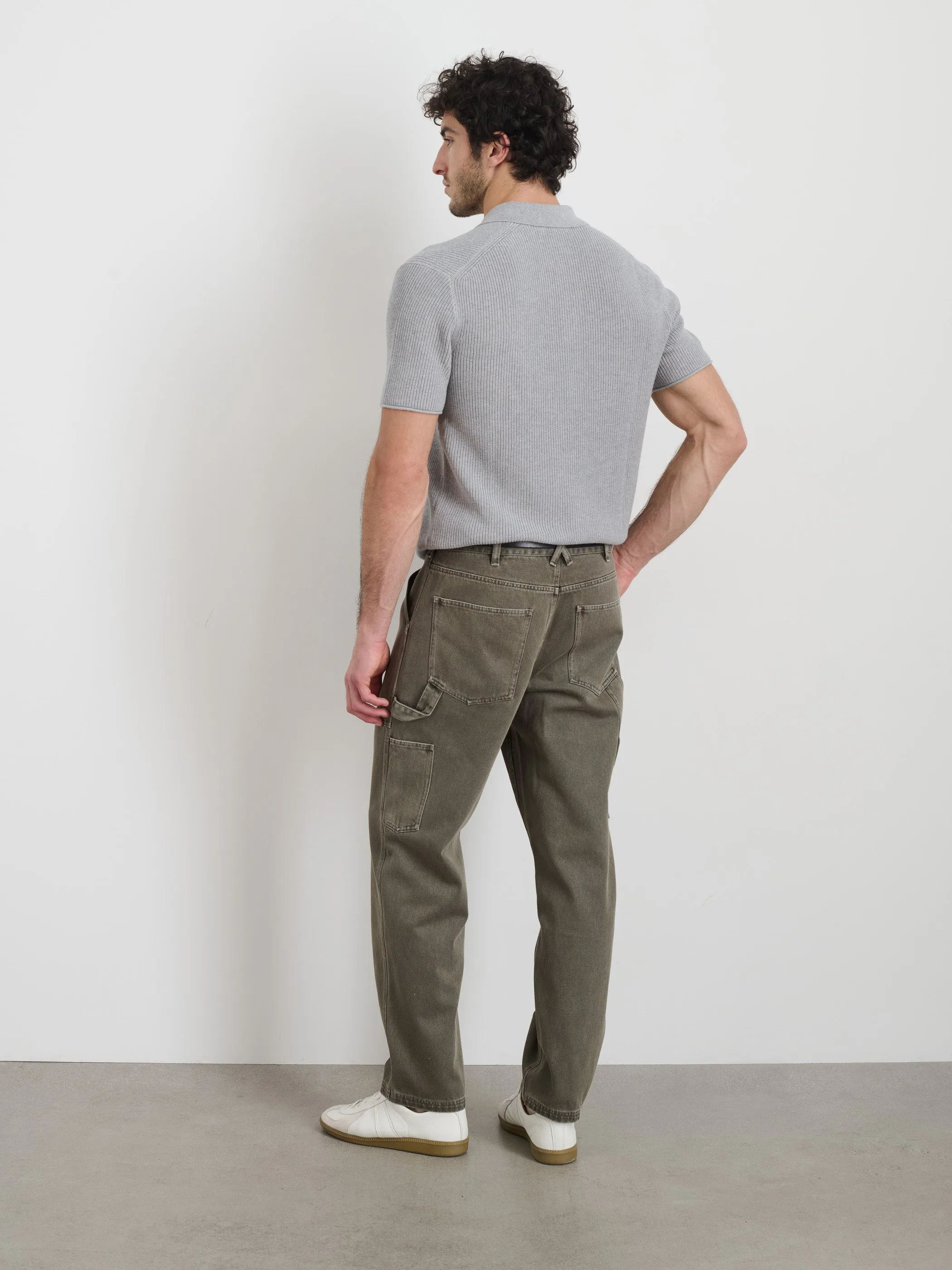 Eastwood Polo in Cotton Linen