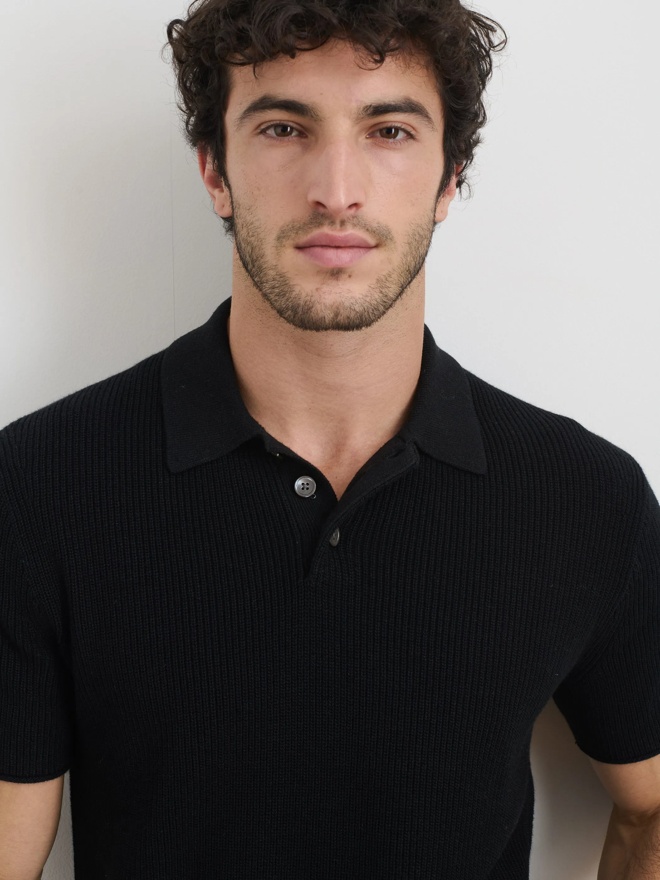 Eastwood Polo in Cotton Linen