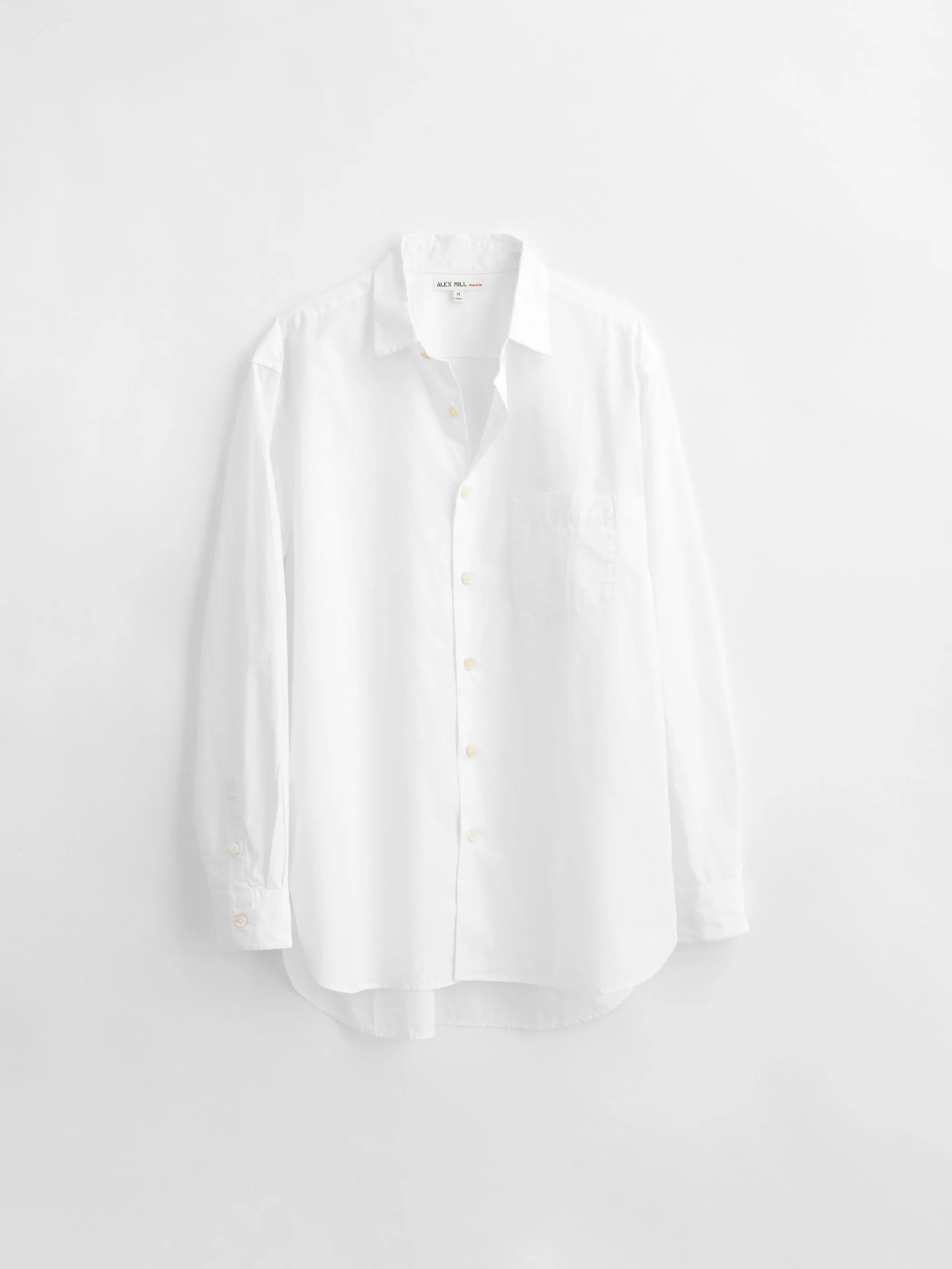 Easy Shirt in Cotton Poplin