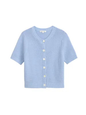 Elle Sweater In Cotton Linen