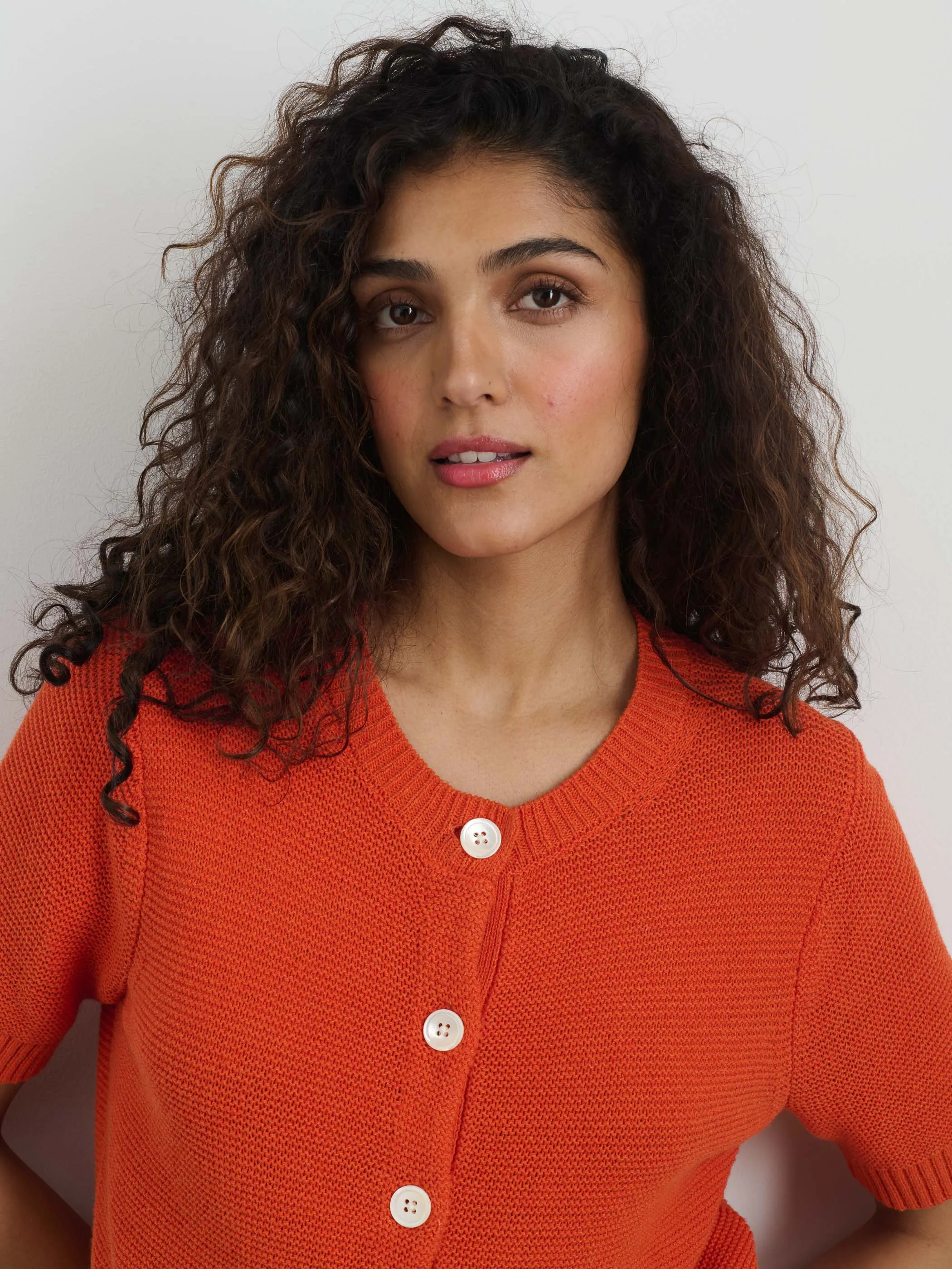 Elle Sweater In Cotton Linen