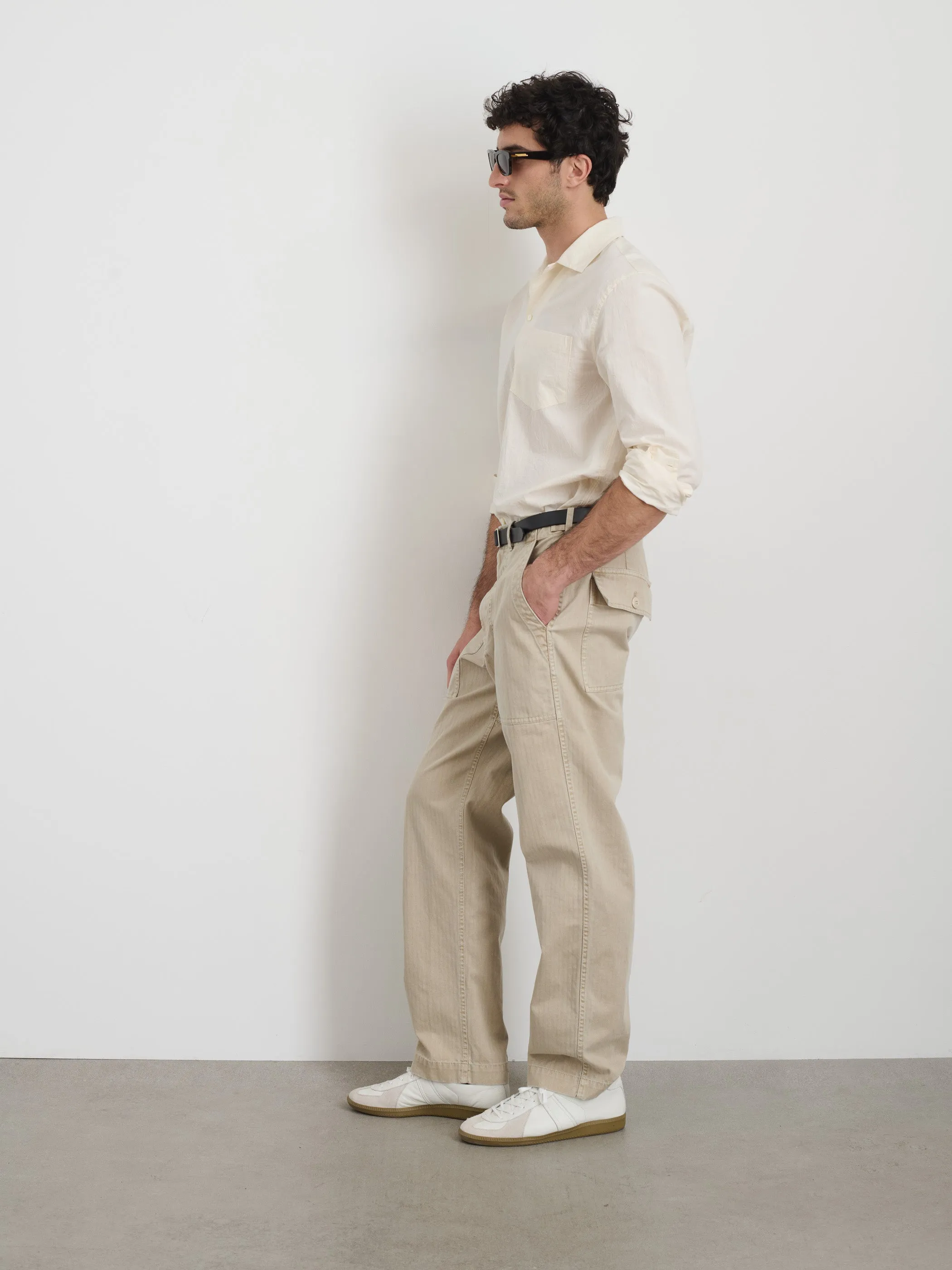 Field Pant in Herringbone