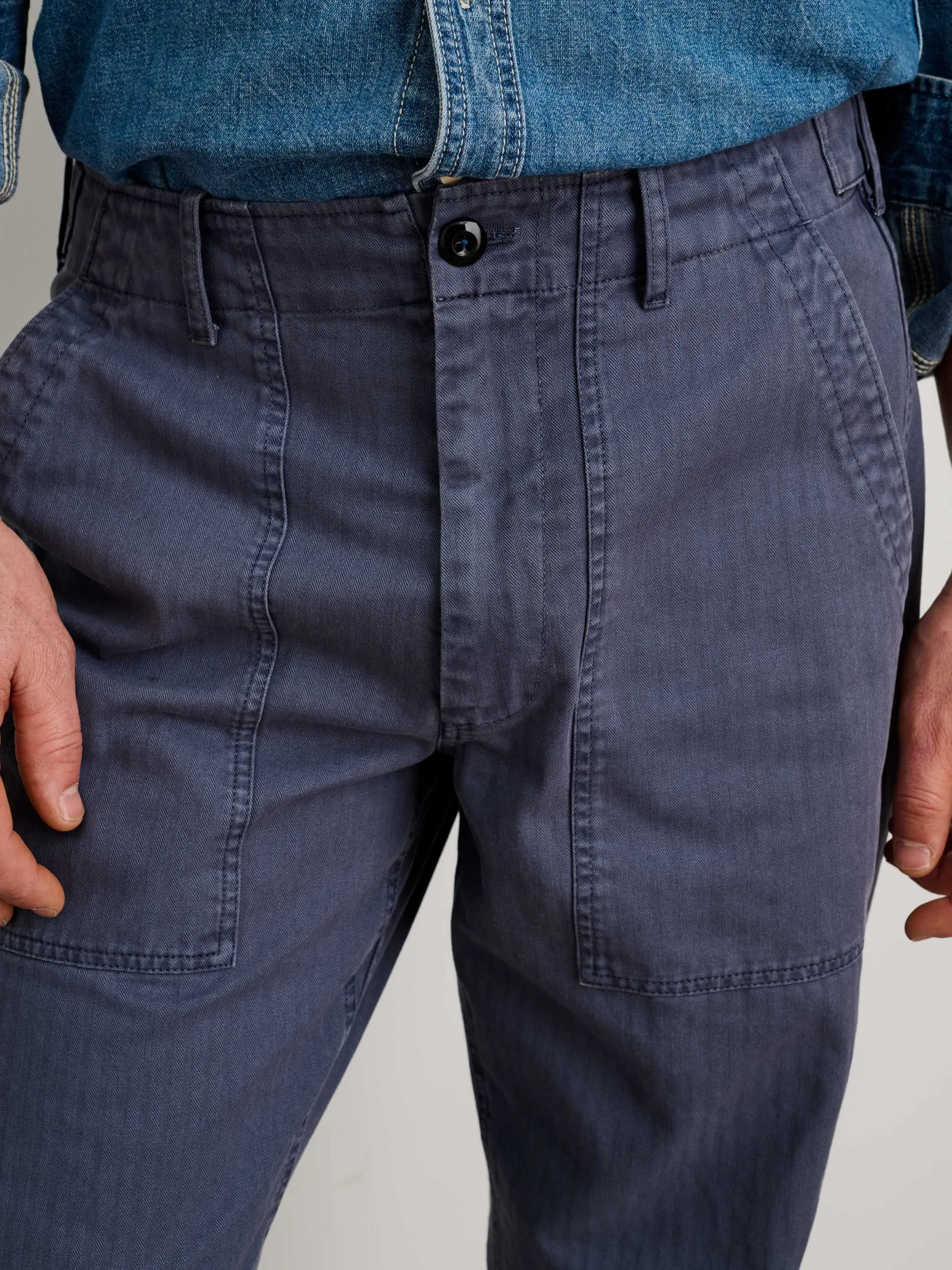 Field Pant in Herringbone