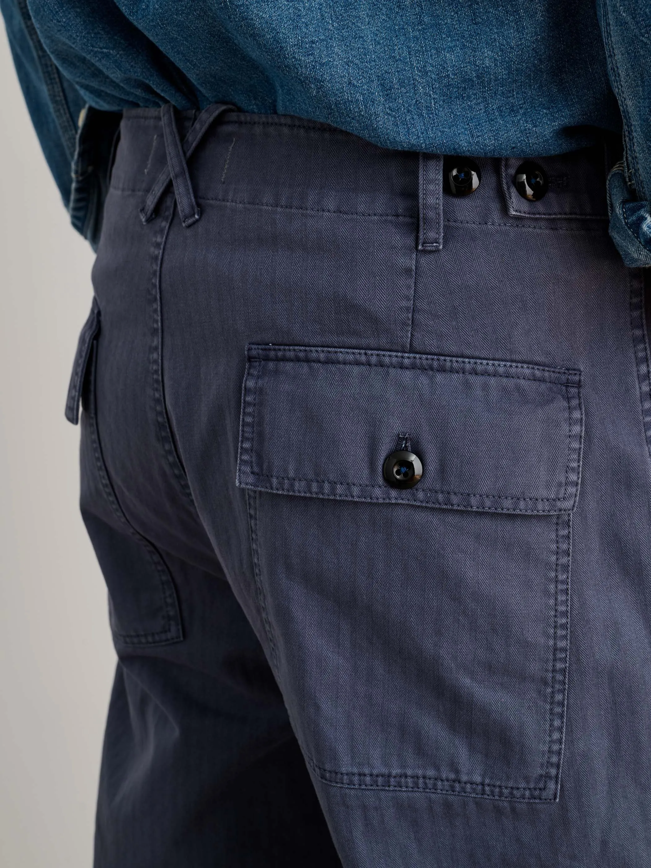 Field Pant in Herringbone