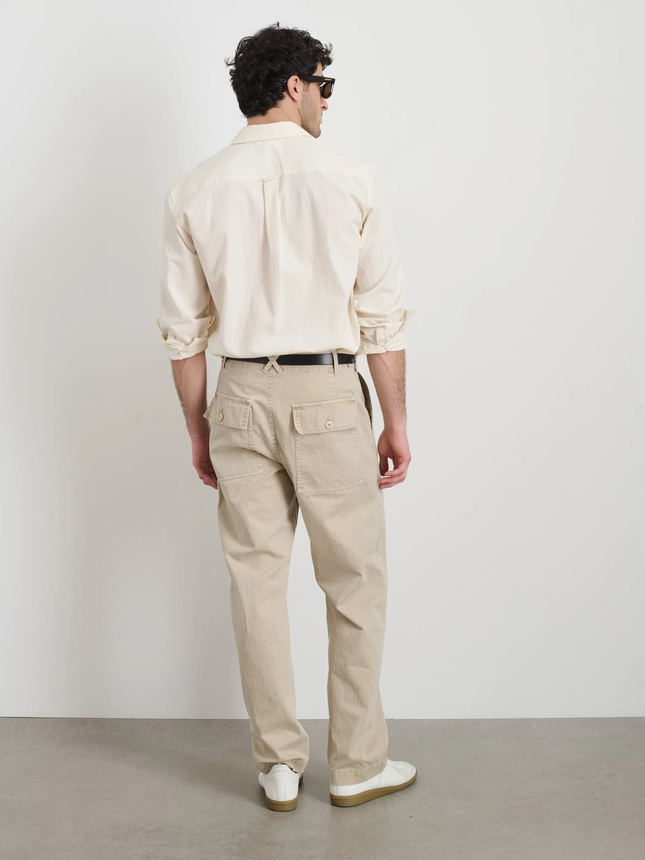 Field Pant in Herringbone